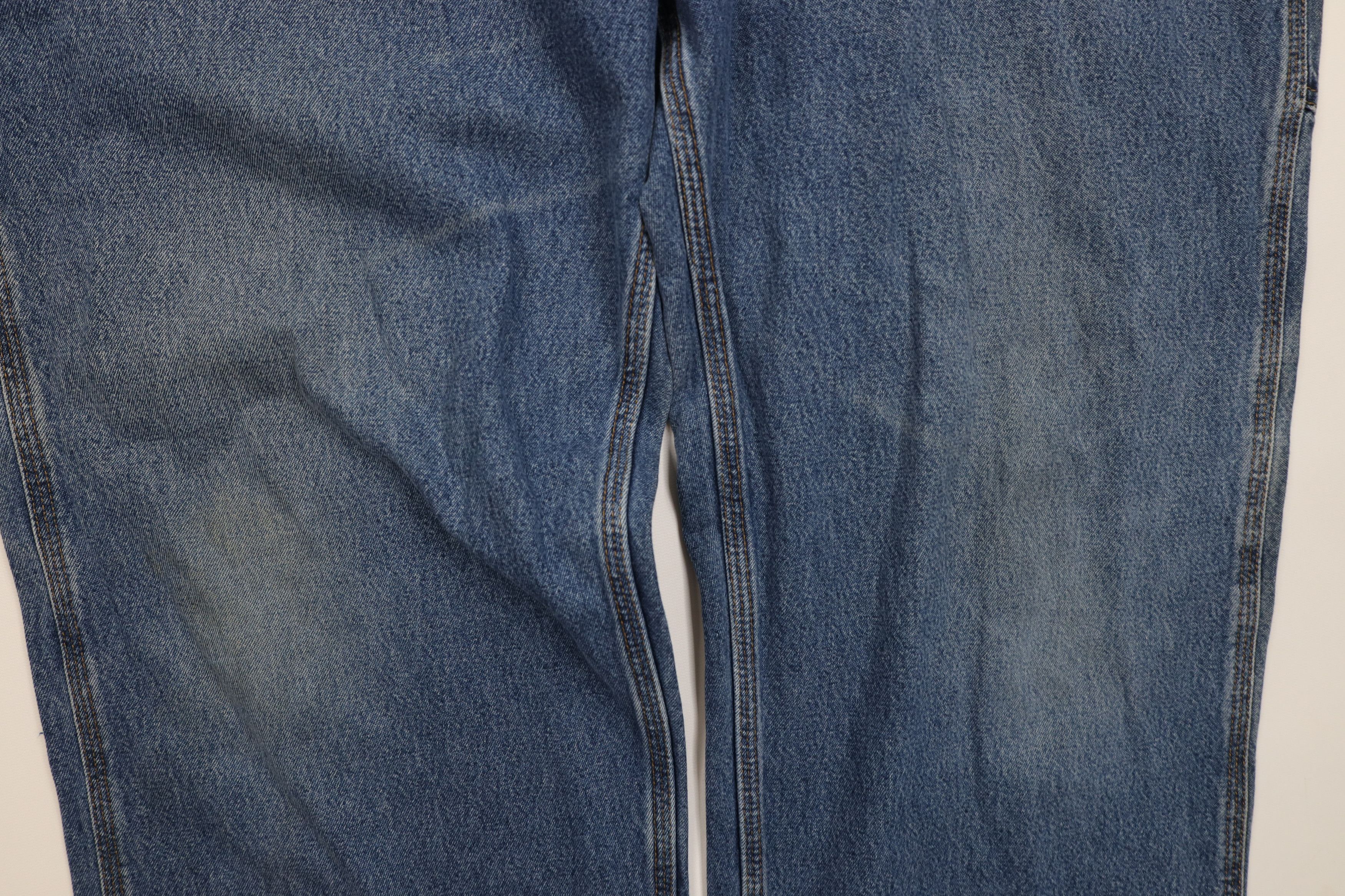Carhartt Vintage Y2K Carhartt Spell Out Wide Leg Dungaree Jeans Size US 40 / EU 56 - 7 Thumbnail