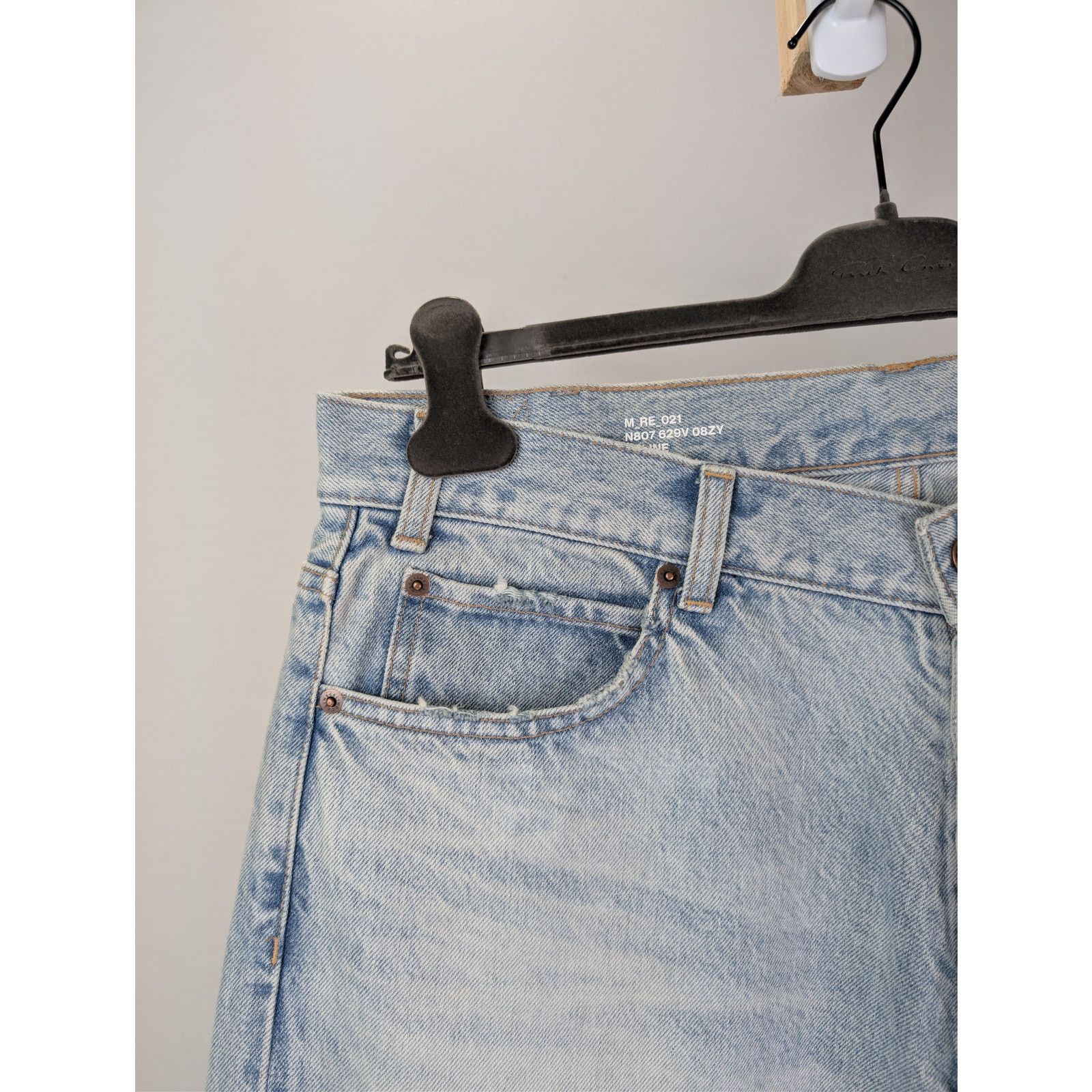 Celine o1rshd1 Denim jeans in Light Blue Size US 34 / EU 50 - 6 Thumbnail