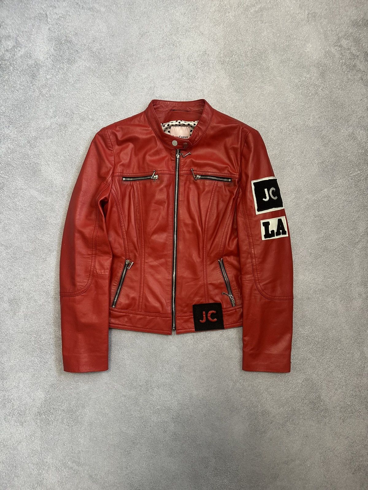 Juicy Couture Juicy Couture leather biker jacket Y2K vintage Size XS / US 0-2 / IT 36-38 - 1 Thumbnail