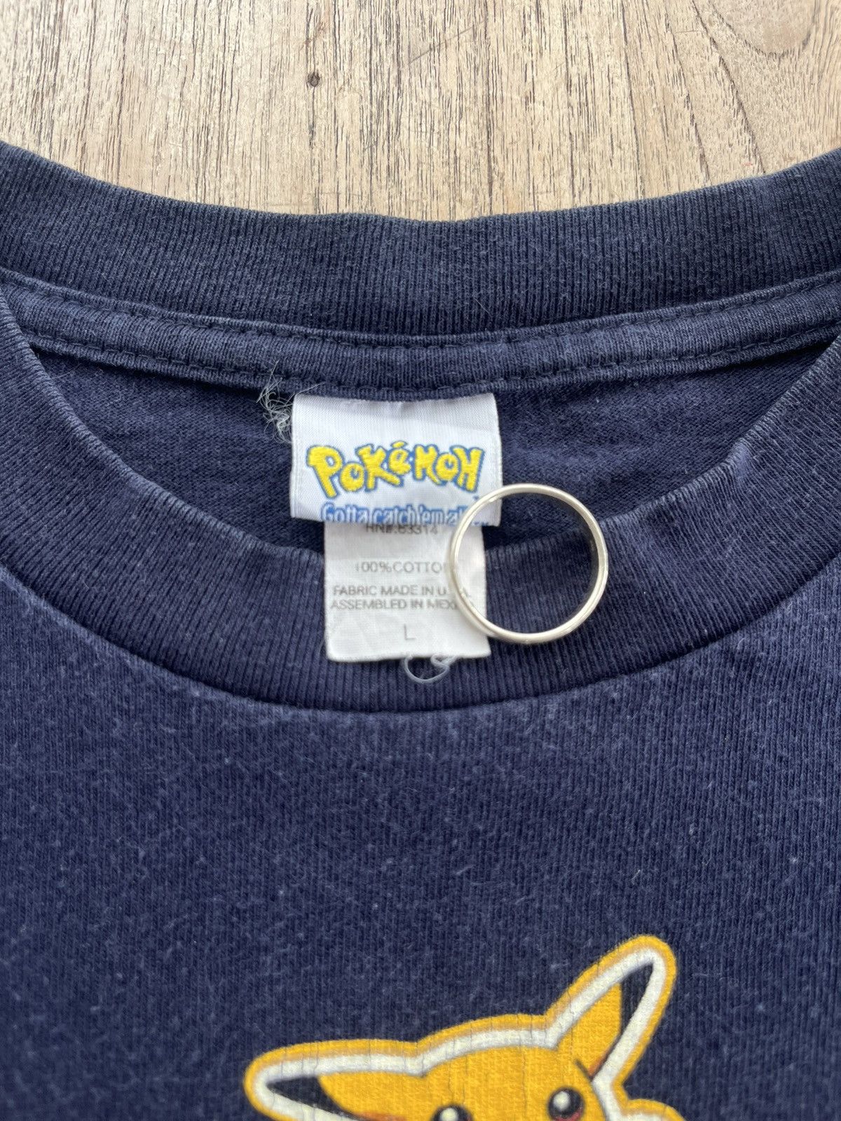 Vintage Vintage POKEMON Nintendo 1999’s ( Kid Size) Tshirt Size US L / EU 52-54 / 3 - 4 Thumbnail
