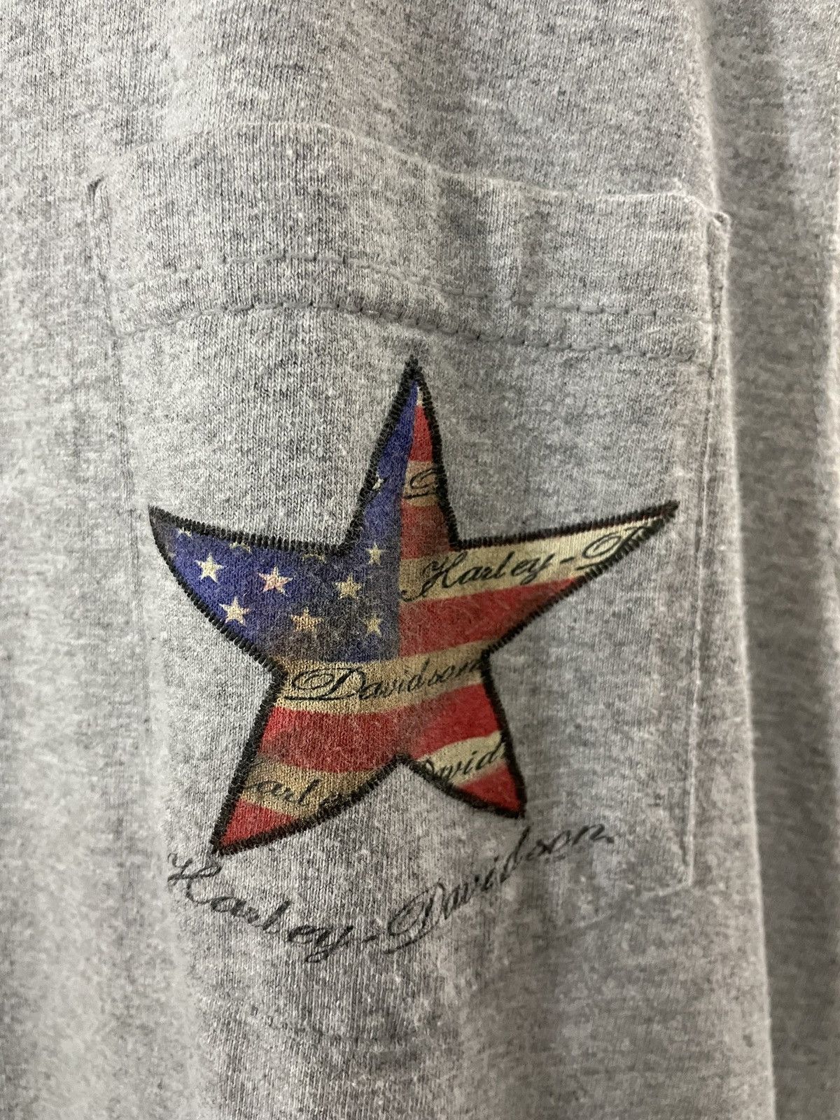 Harley Davidson × Vintage Harley Davidson Gray Tank Top Santa Maria California Large Size US L / EU 52-54 / 3 - 5 Thumbnail