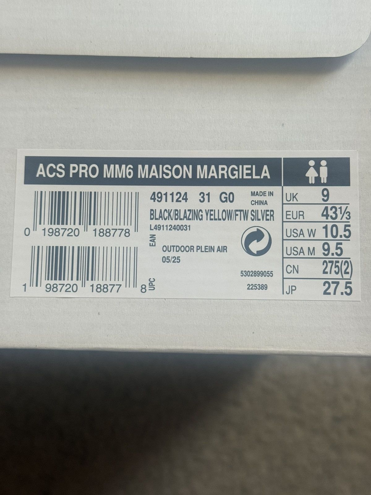 Maison Margiela × Salomon MM6 Salomon ACS Size US 9.5 / EU 42-43 - 8 Thumbnail