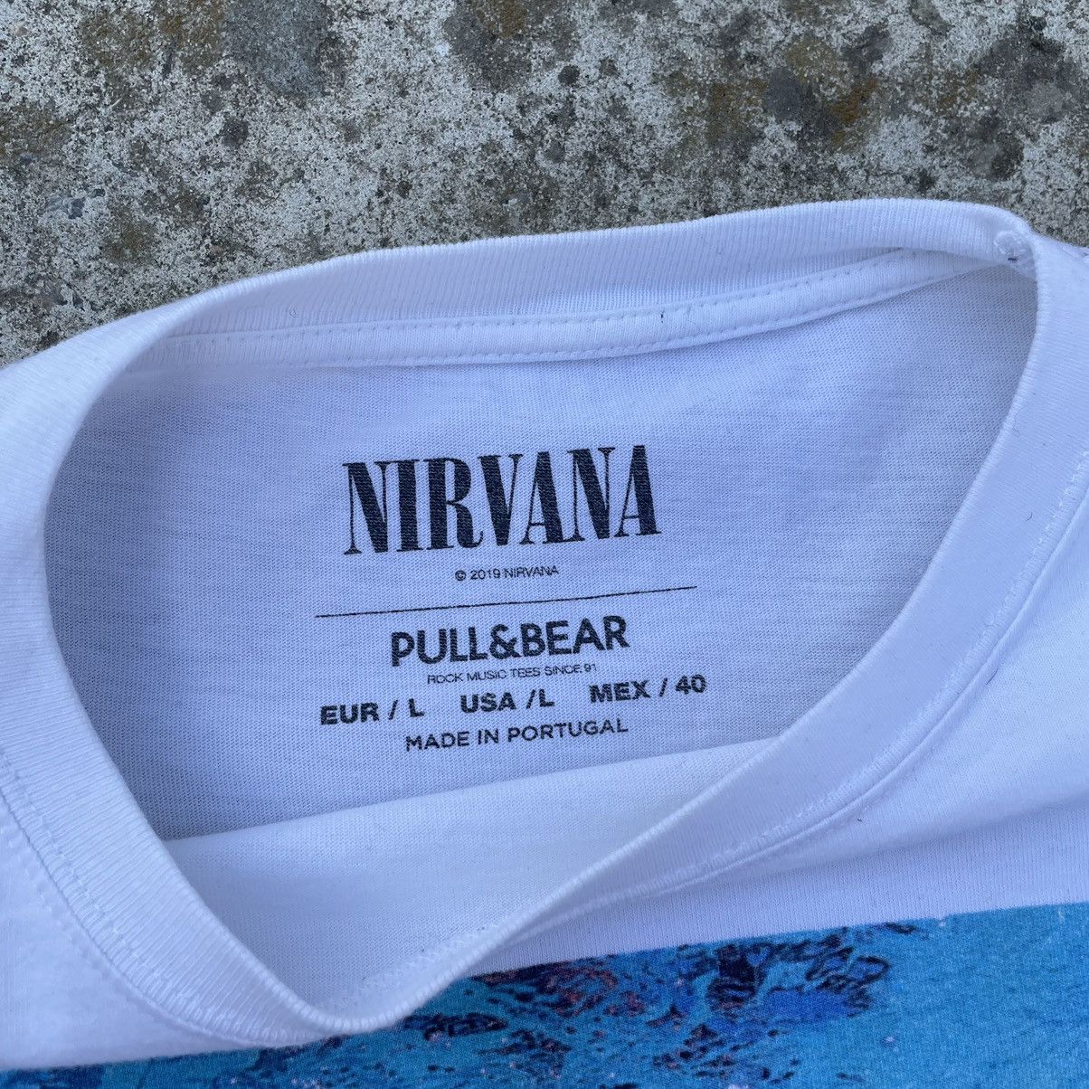 Band Tees × Nirvana Vintage Nirvana T-shirts Logo Never Mind Rock Tee Y2K 90s Size US L / EU 52-54 / 3 - 10 Thumbnail