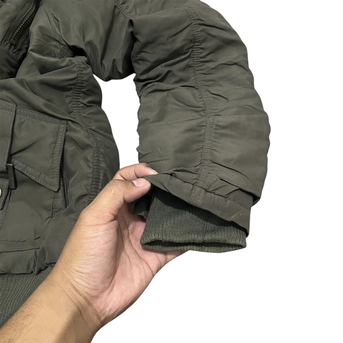 Japanese Brand Dominion - Bono Style Faux Fur Multi Pocket Jacket LGB IFSIX Size US M / EU 48-50 / 2 - 8 Thumbnail