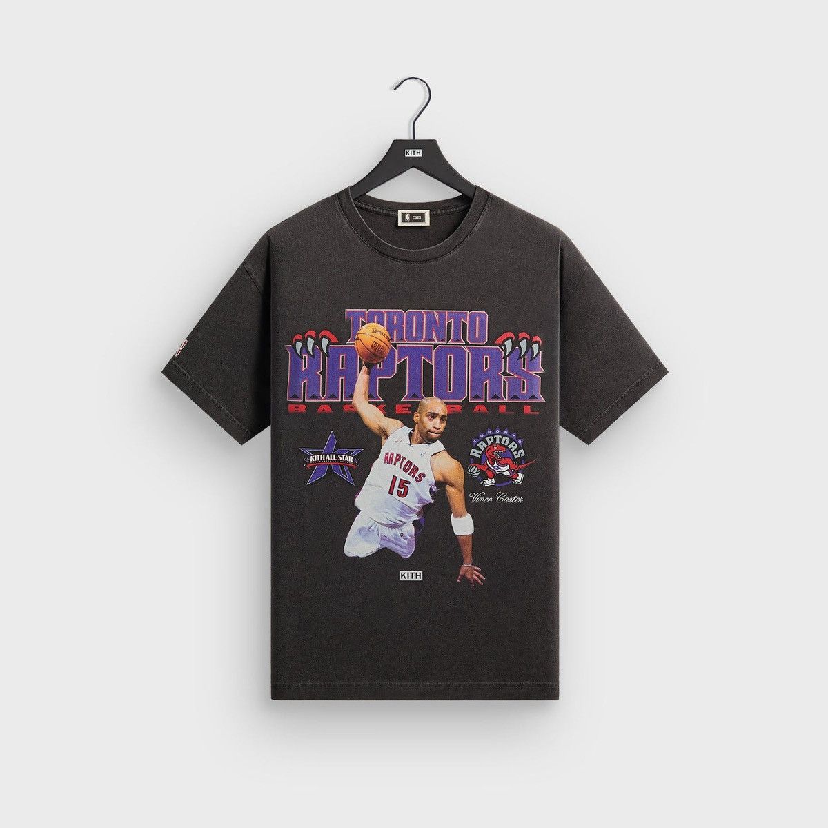 Kith Kith NBA All-Star Raptors Vince Carter Vintage Tee XL Size US XL / EU 56 / 4 - 1 Thumbnail