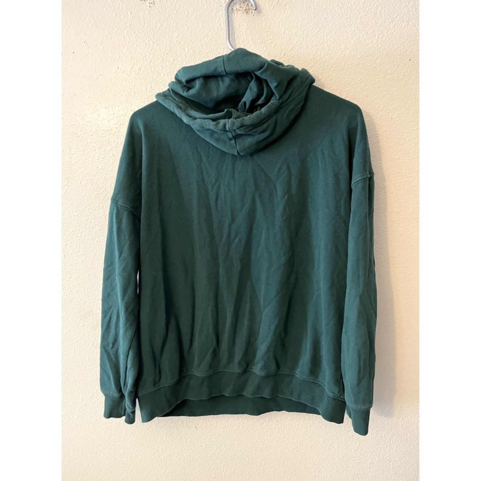 American Eagle Outfitters American Eagle Womens Size Small Sweatshirt Hoodie Green Solid Pullover Activewear Mens? Wait. Size S / US 4 / IT 40 - 2 Thumbnail