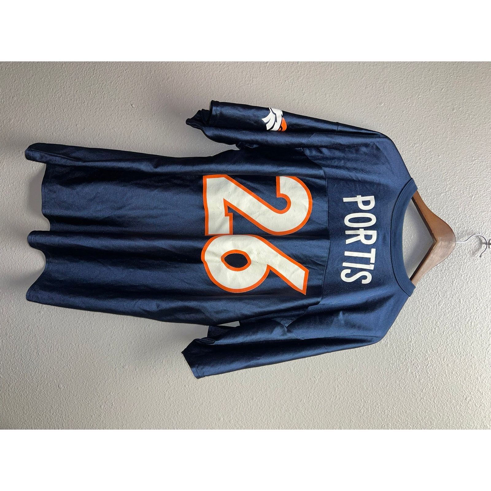 NFL Denver Broncos Clinton Portis Jersey #26 NFL Tag Football XL Size US XL / EU 56 / 4 - 6 Thumbnail