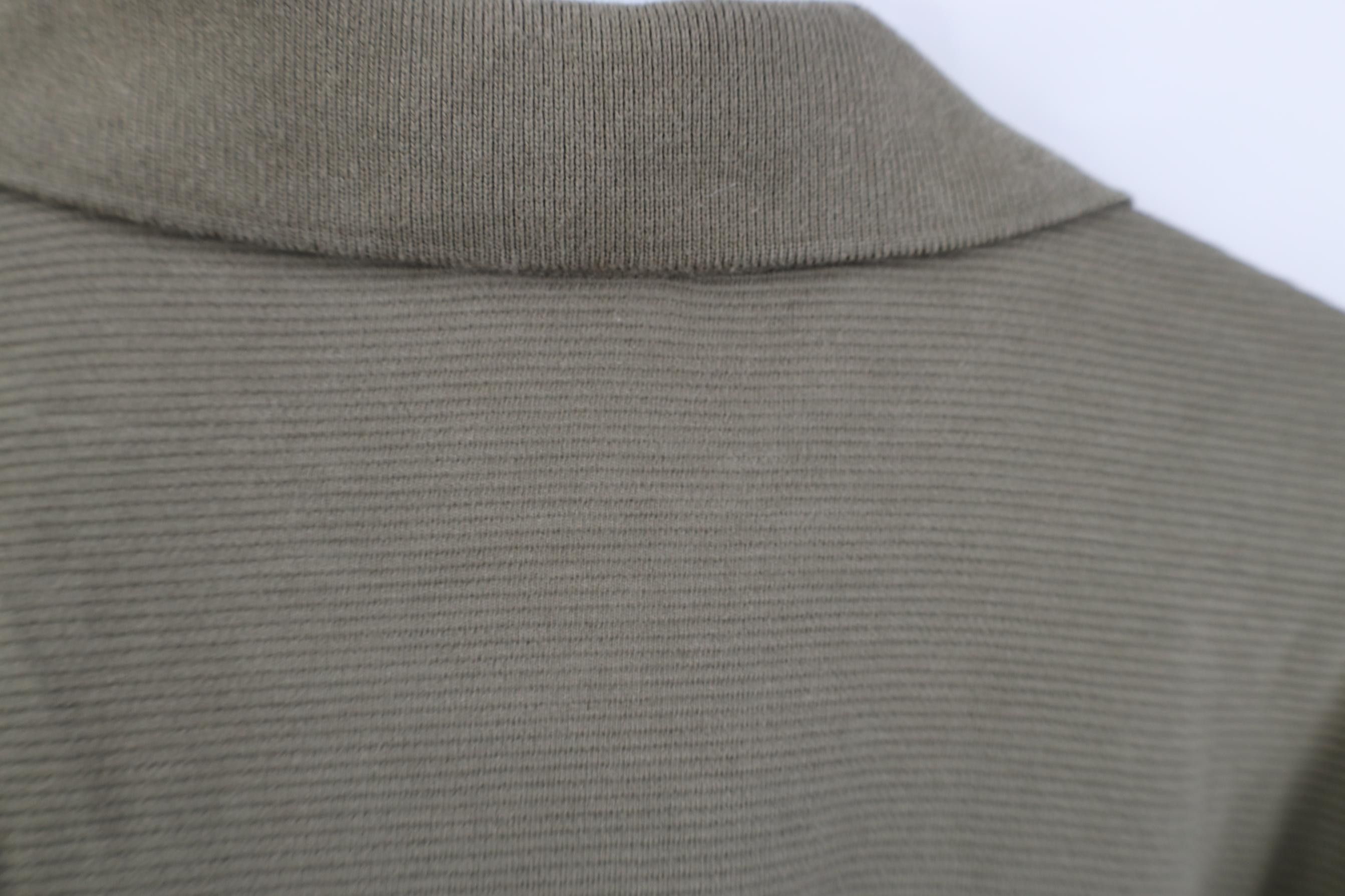 Vintage Vintage 90s Streetwear Knit Long Sleeve Rugby Polo Green Size US XXL / EU 58 / 5 - 10 Thumbnail