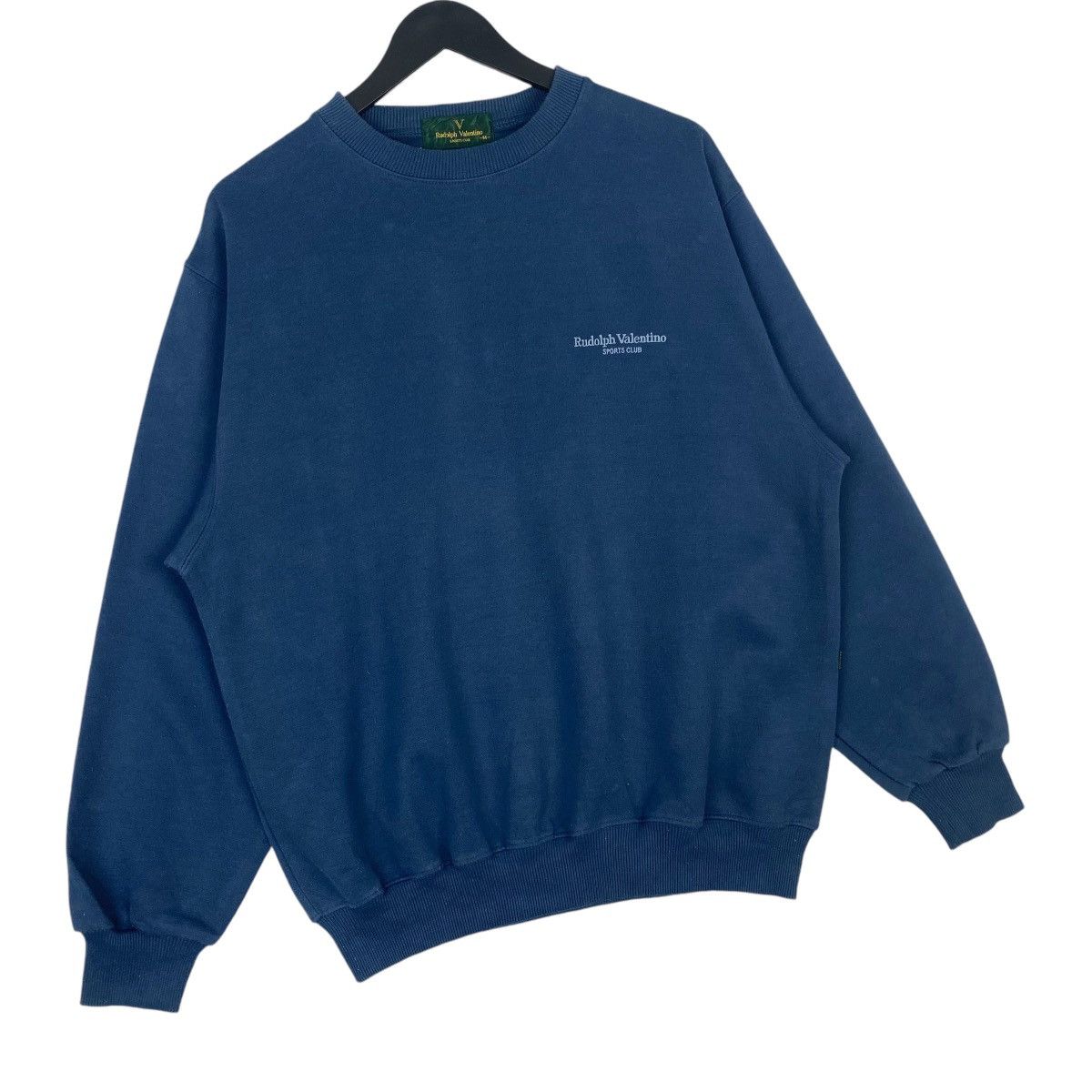 Designer × Vintage Rudolph Valentino Sweatshirt Crewneck Pullover Jumper Size US L / EU 52-54 / 3 - 4 Thumbnail