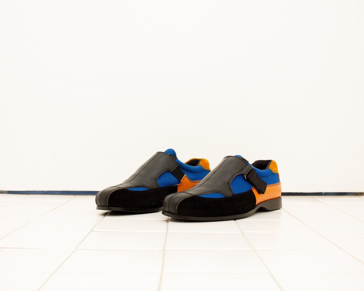 Prada Prada sneakers Mens SZ8.5 Leather Suede Mesh Single Monk Size US 8.5 / EU 41-42 - 6 Thumbnail