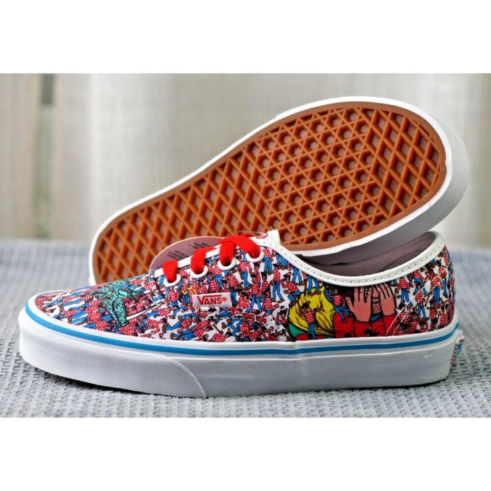 Vans Vans Authentic Where's Waldo? | VN0A348A3RZ Size US 5 / EU 37 - 3 Thumbnail