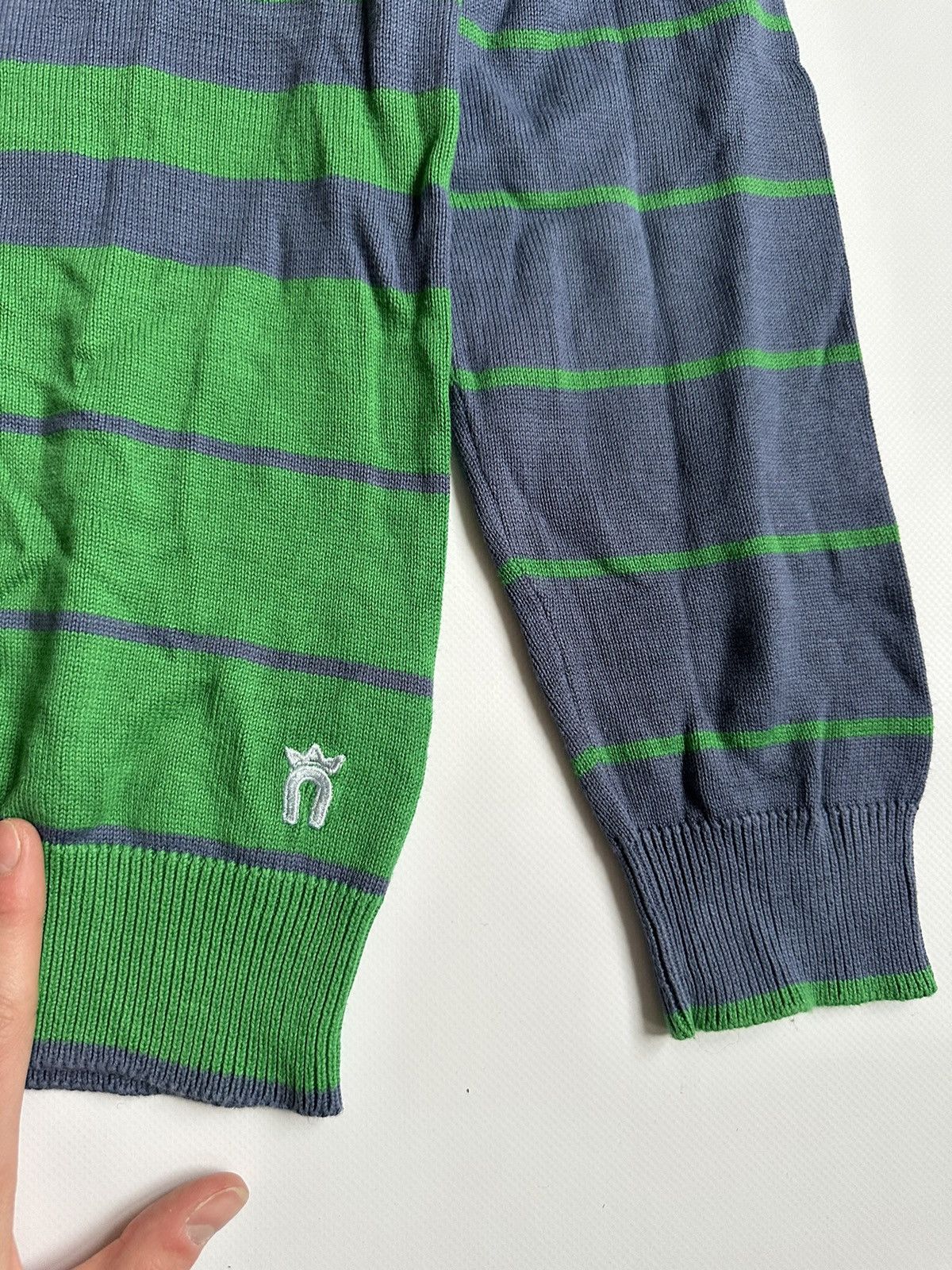 Neighborhood Vintage Neighborhood Chunky Knit Striped Sweater Size US M / EU 48-50 / 2 - 4 Thumbnail