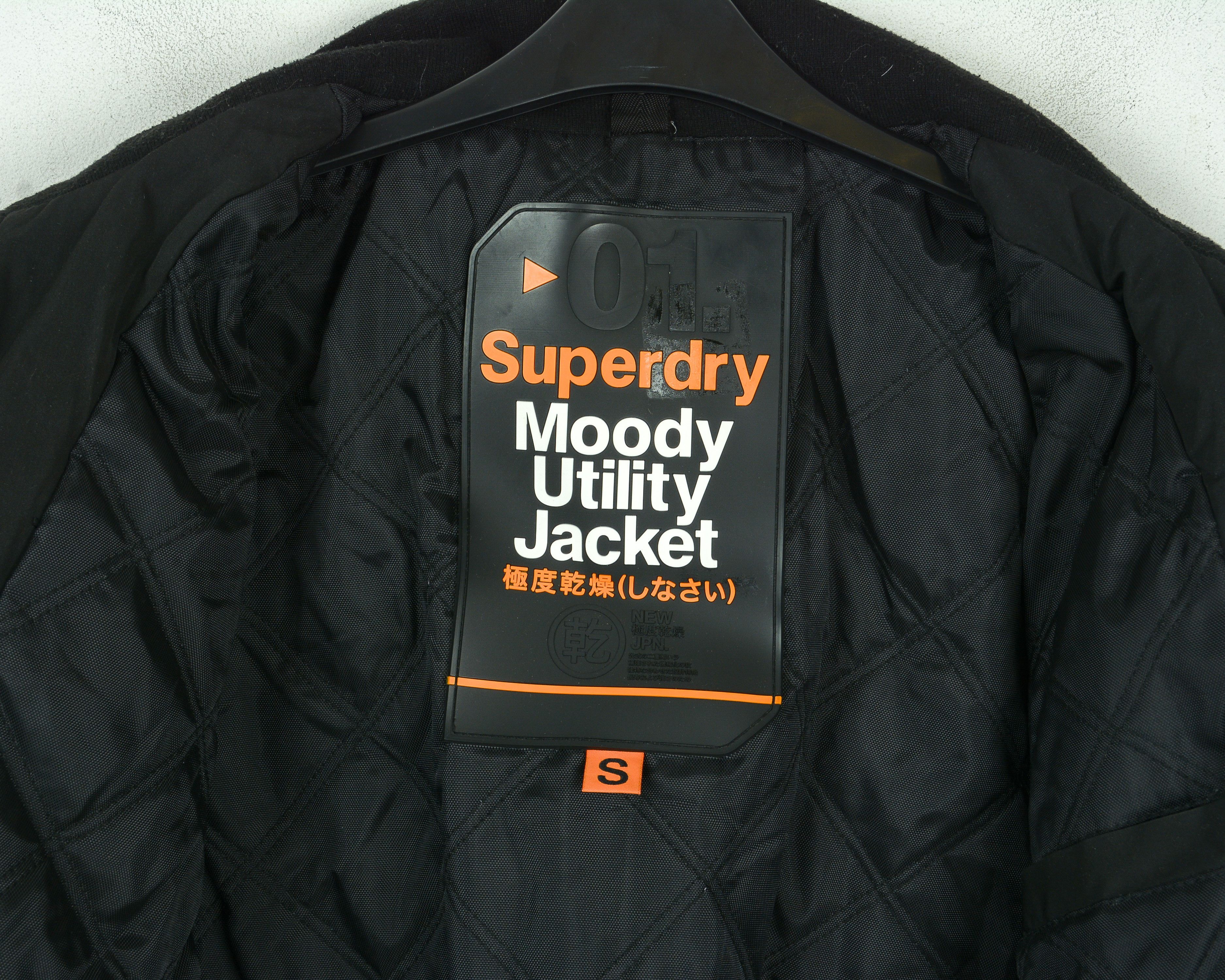 Superdry Moody Utility Jacket Coat Windbreaker Double Zip Windcheater Size US S / EU 44-46 / 1 - 2 Thumbnail