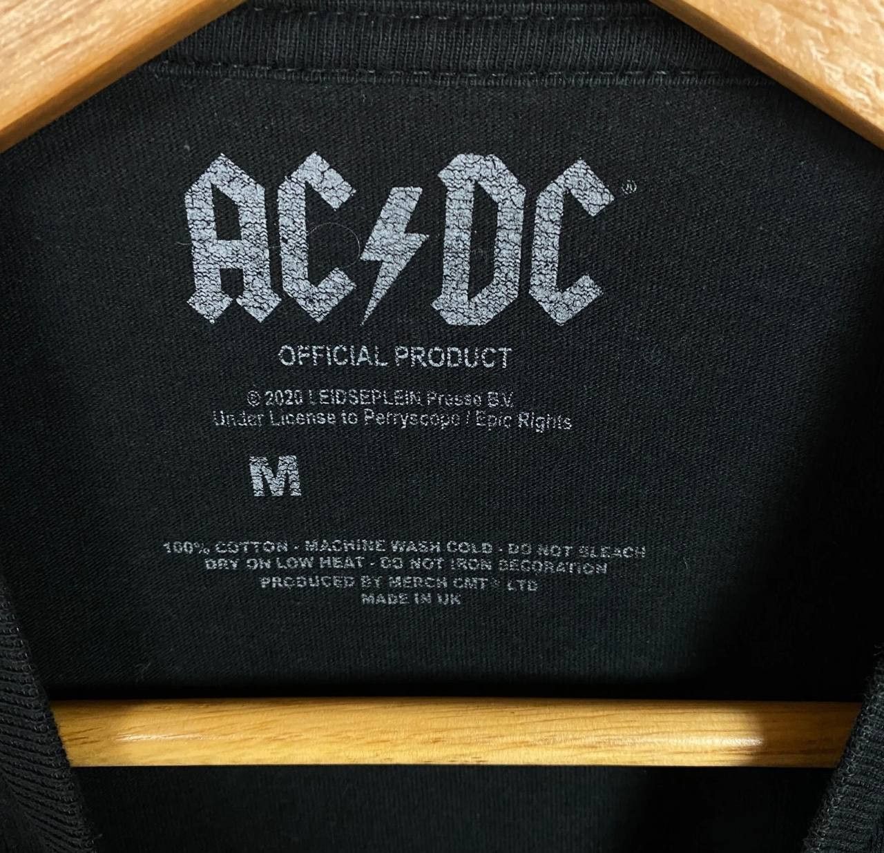 AC/DC ACDC Highway To Hell Tee Men's Size M Black Short Sleeve ` Size US M / EU 48-50 / 2 - 6 Thumbnail