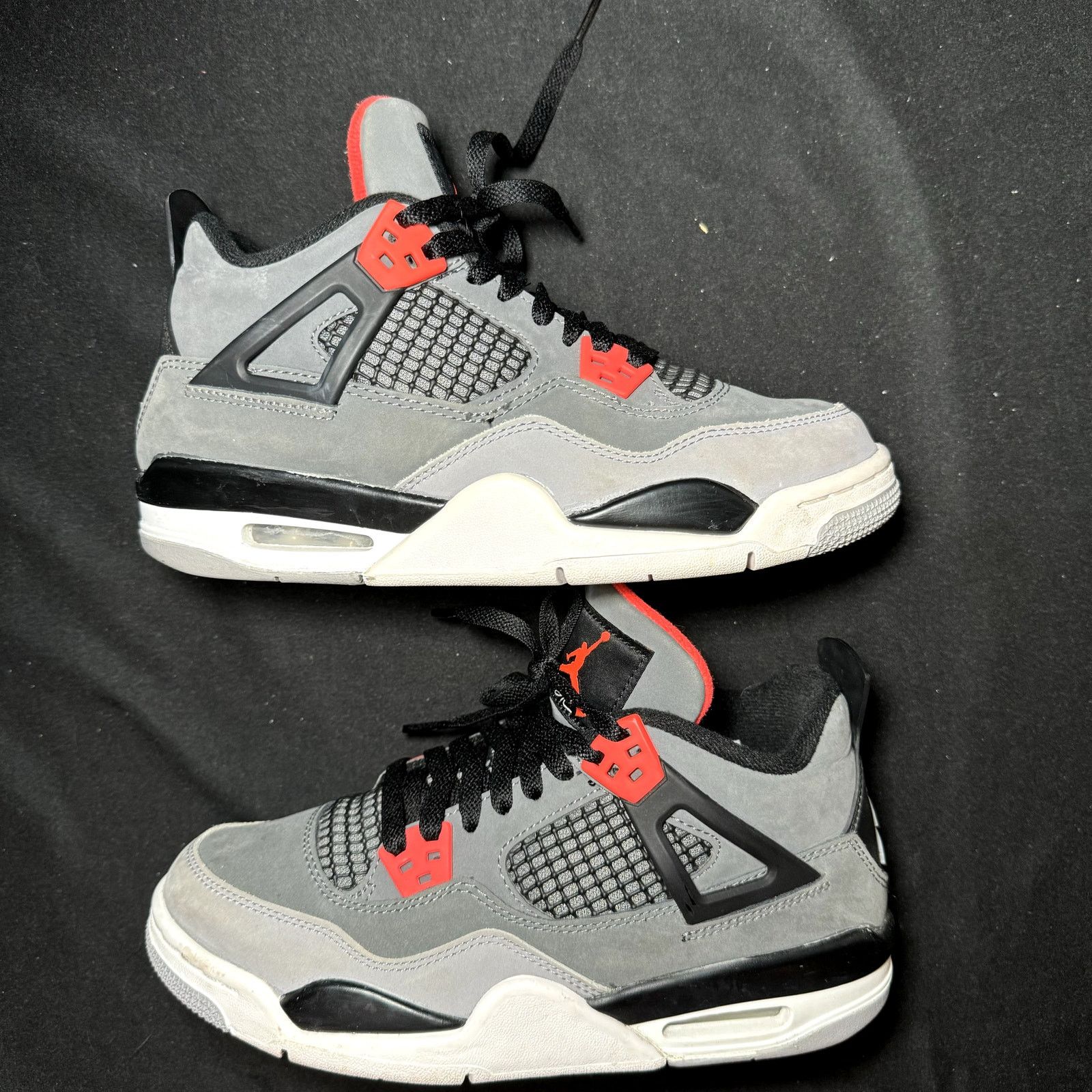 Jordan Brand × Nike Nike Air Jordan 4 Retro GS Infrared Men's Shoes - Size 5.5 Size US 5.5 / EU 38 - 2 Thumbnail
