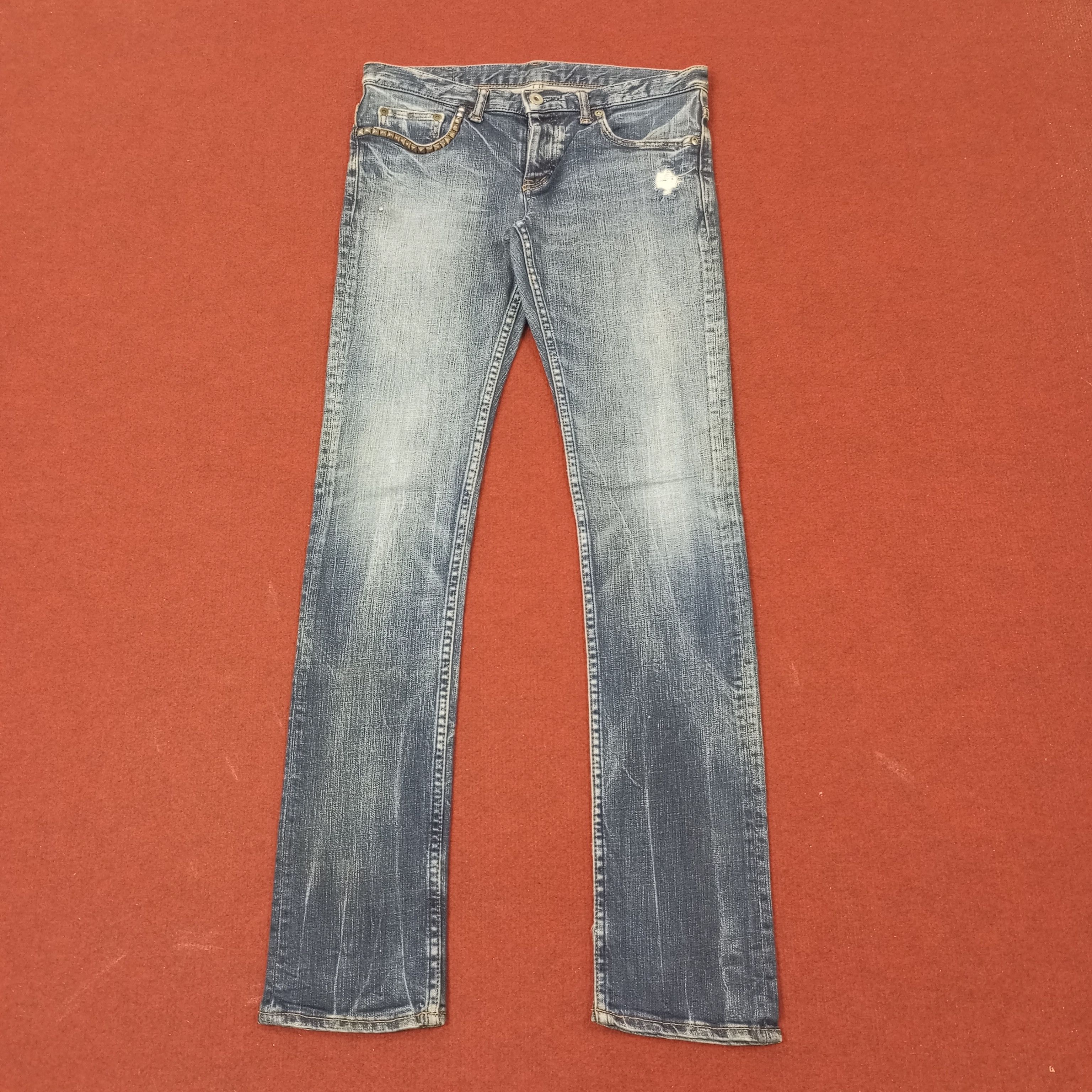 Hysteric Glamour Vintage Hysteric Glamour Japanese Brand Custom Jeans c244n26 Size 30" / US 8 / IT 44 - 4 Thumbnail