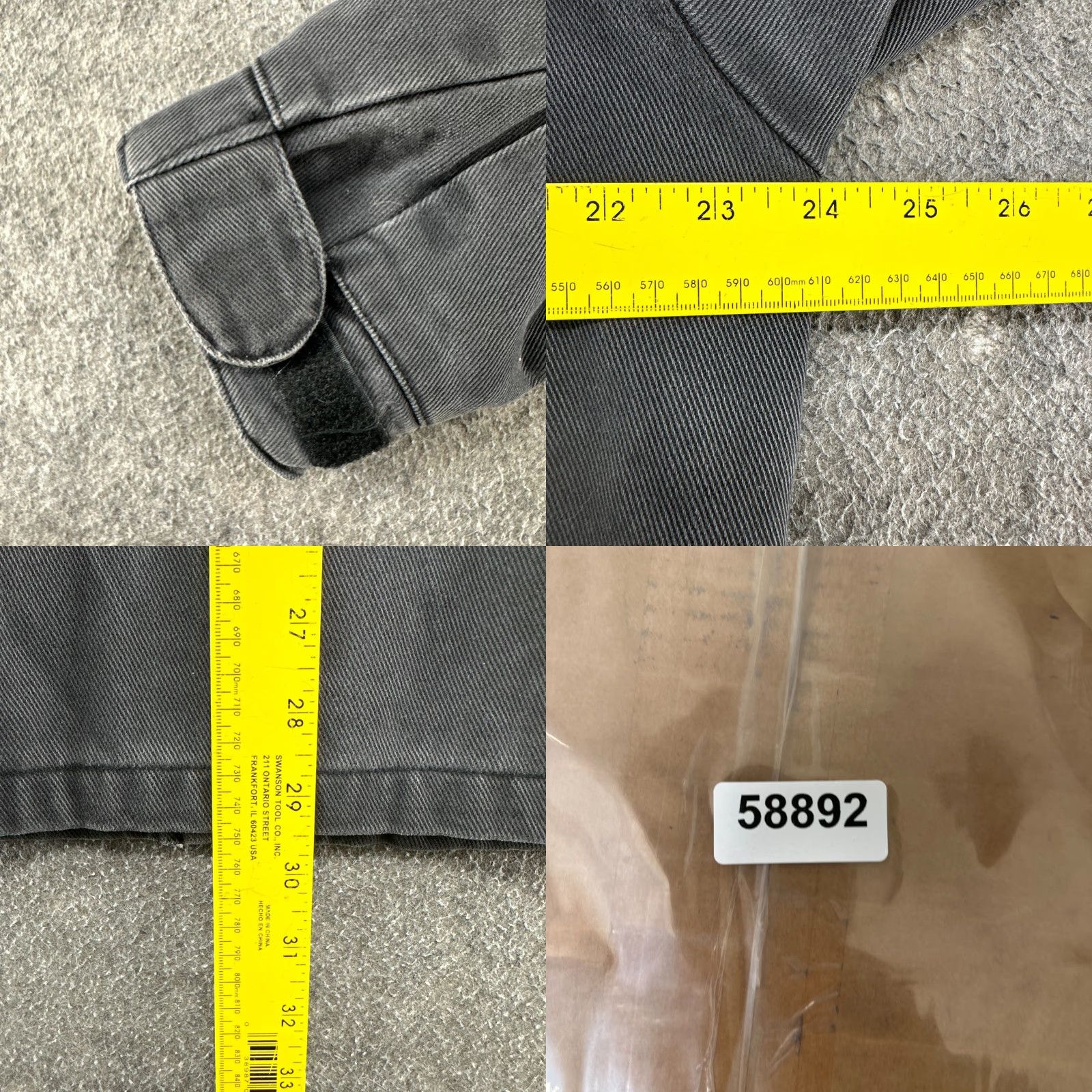Vintage VINTAGE Brassada Jacket Mens M Black Full Zip Snap Chore Canvas Cotton Equestrian Outdoor Workwear Casual Barn Coat Size US M / EU 48-50 / 2 - 10 Thumbnail