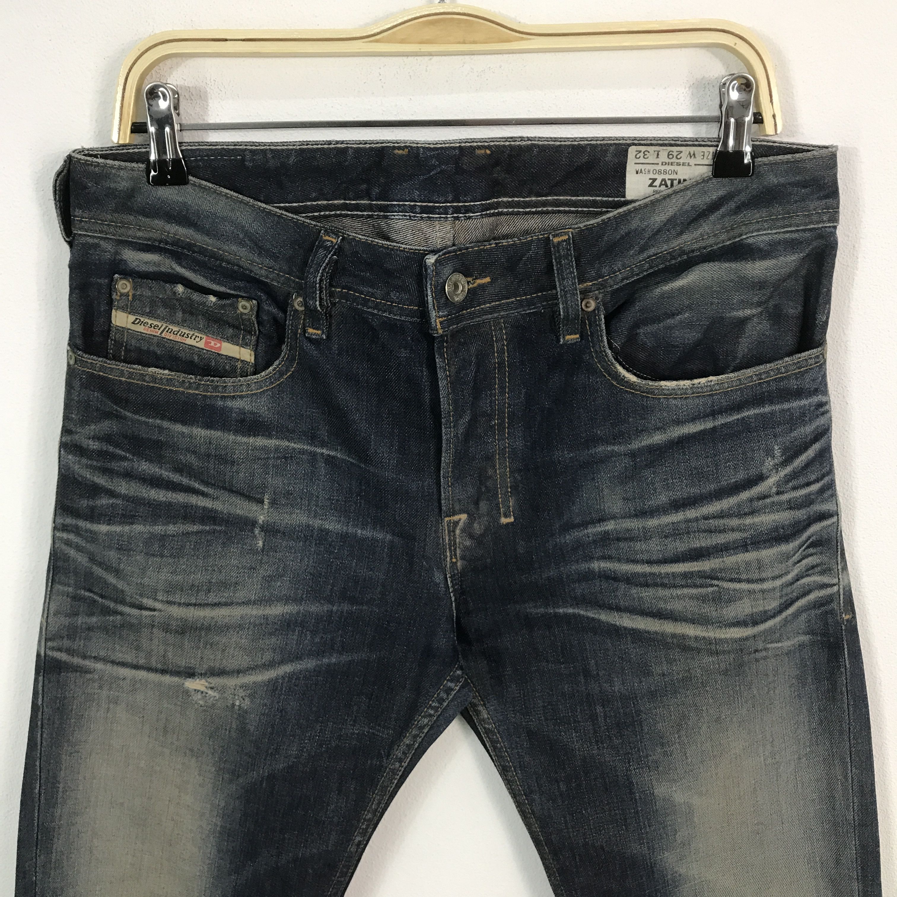 Diesel Diesel denim distressed jeans pants Size US 29 - 3 Thumbnail