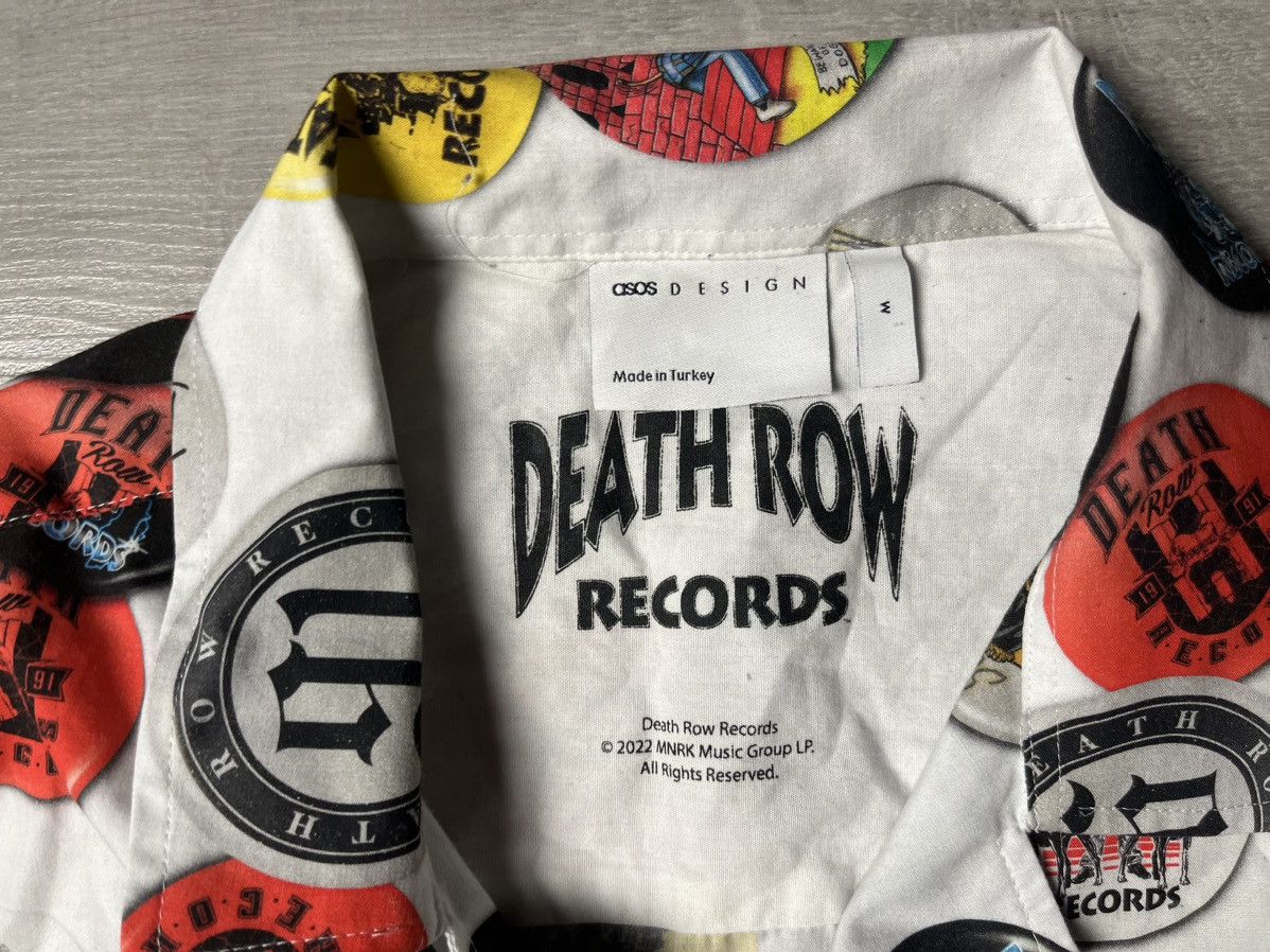 Asos Asos death row records shirt all print size Medium Size US M / EU 48-50 / 2 - 4 Thumbnail