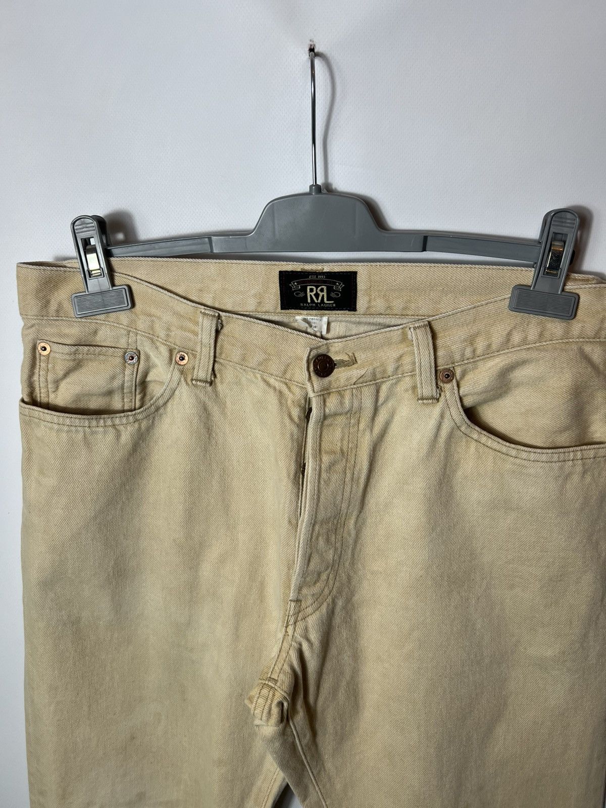 Polo Ralph Lauren Vintage RRL DOUBLE R Ralph Lauren Five Pockets Pants Size US 32 / EU 48 - 11 Thumbnail