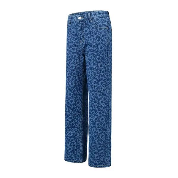 Other Street men's digital print flower casual straight jeans Size US 32 / EU 48 - 8 Thumbnail