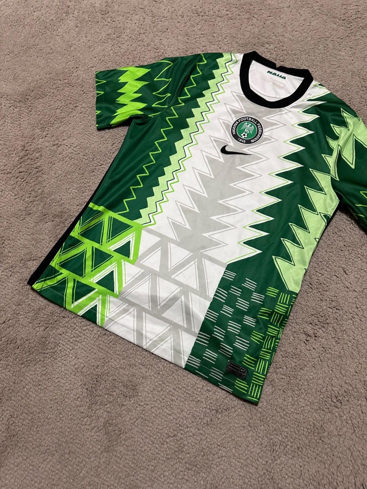 Nike Nike Nigeria 2020/21 Home Football Shirt Soccer Jersey Sz L Size US L / EU 52-54 / 3 - 2 Thumbnail