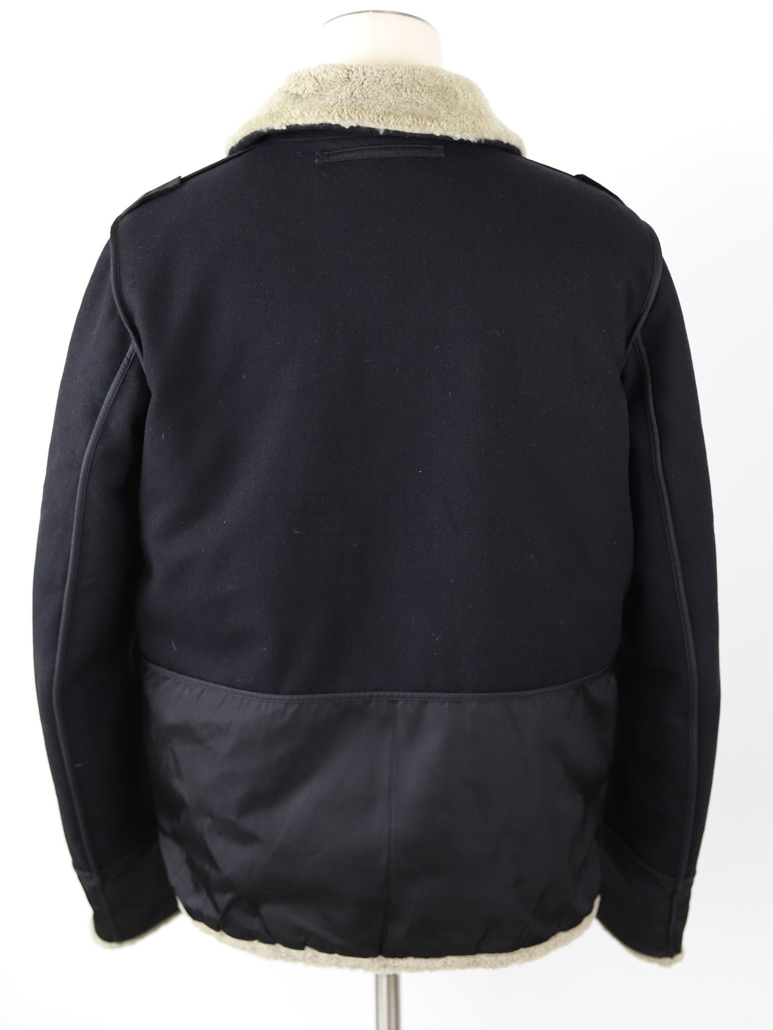 Prada PRADA JACKET WOOL WITH SHEARLING COLLAR 360 Size US M / EU 48-50 / 2 - 4 Thumbnail