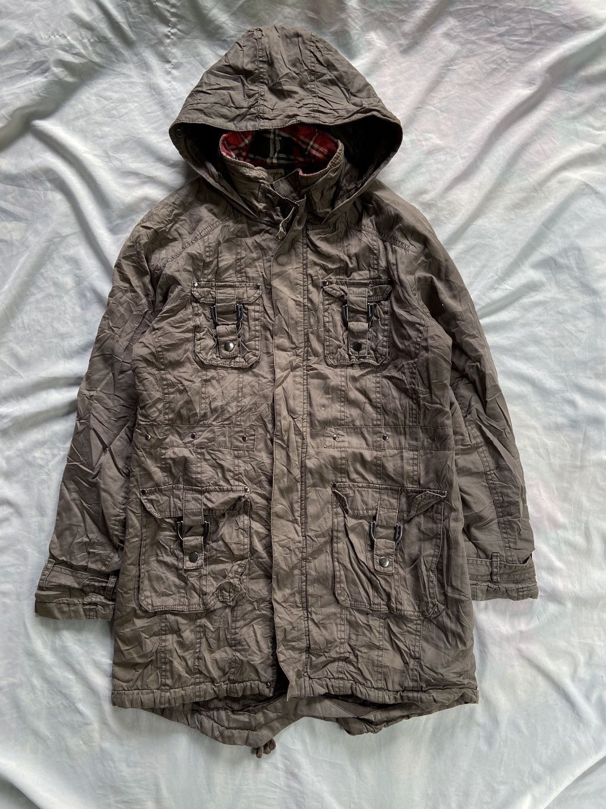 JAPANESE THRUXTON BONDAGE MULTI POCKET COAT JACKET