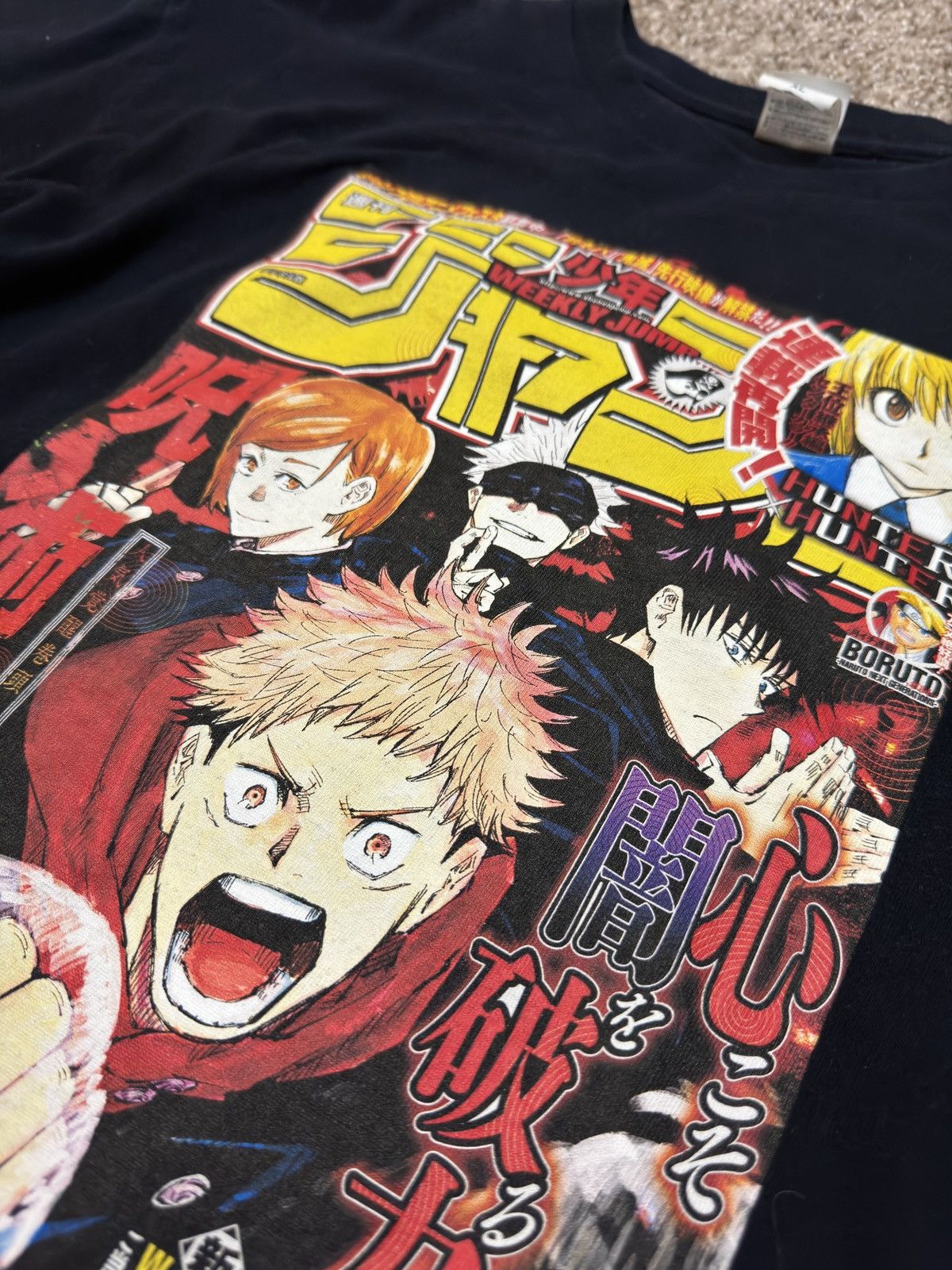 Anime × Japanese Brand × Vintage Official Shonen Jump Japan Exclusive Jujutsu Kaisen Shirt Size US XL / EU 56 / 4 - 4 Thumbnail