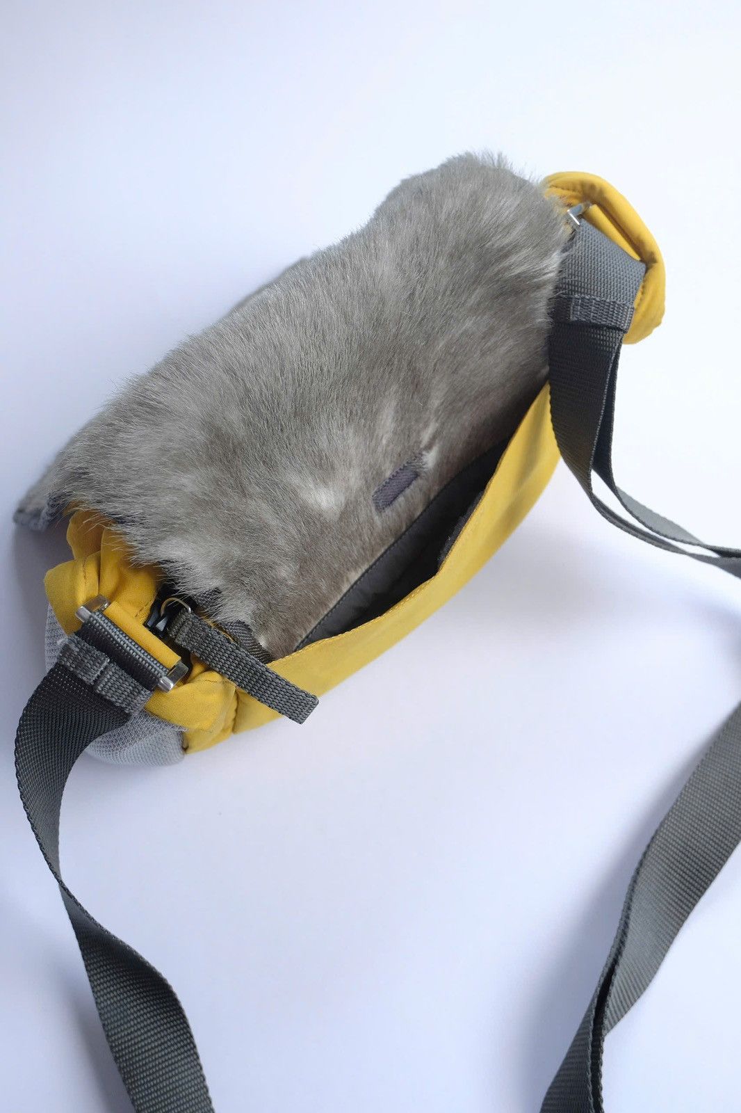 Prada Vintage Prada Dyed Goat Fur Side Bag Size ONE SIZE - 4 Thumbnail