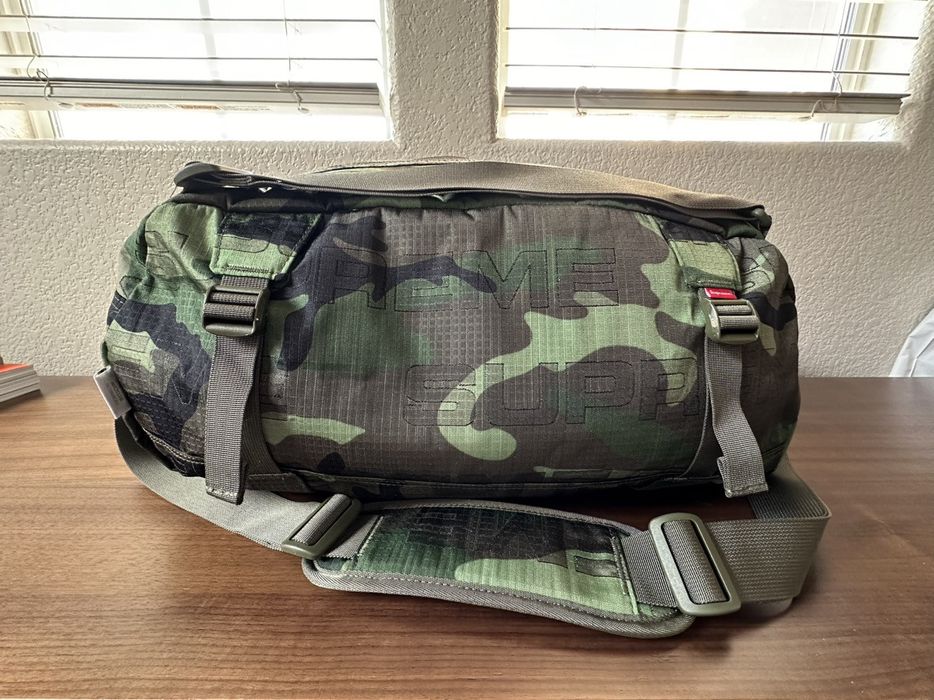 Supreme Supreme Duffle Bag Woodland Camo - FW21 | Grailed