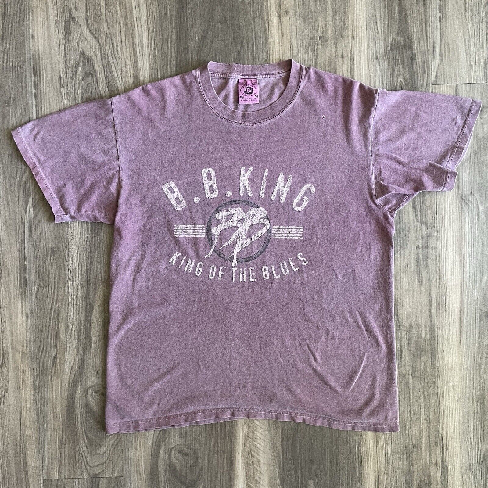 Band Tees × Vintage Vintage B.B. King Tour T-Shirt Size M Jazz Anvil Overdyed Size US M / EU 48-50 / 2 - 1 Thumbnail