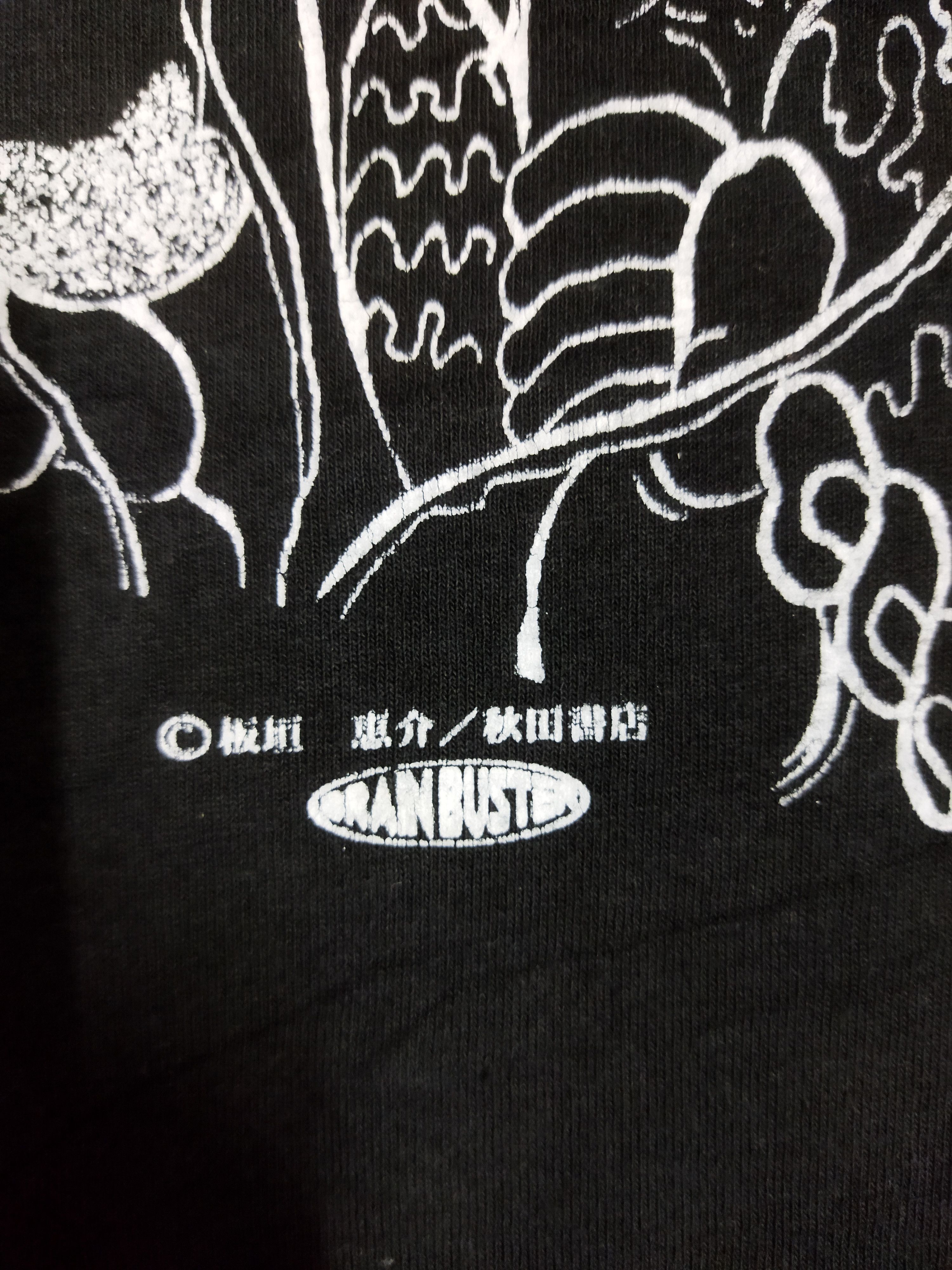 Anime Rare!!! Grappler Baki Keisuke Itagaki Akita Tee Size US L / EU 52-54 / 3 - 4 Thumbnail