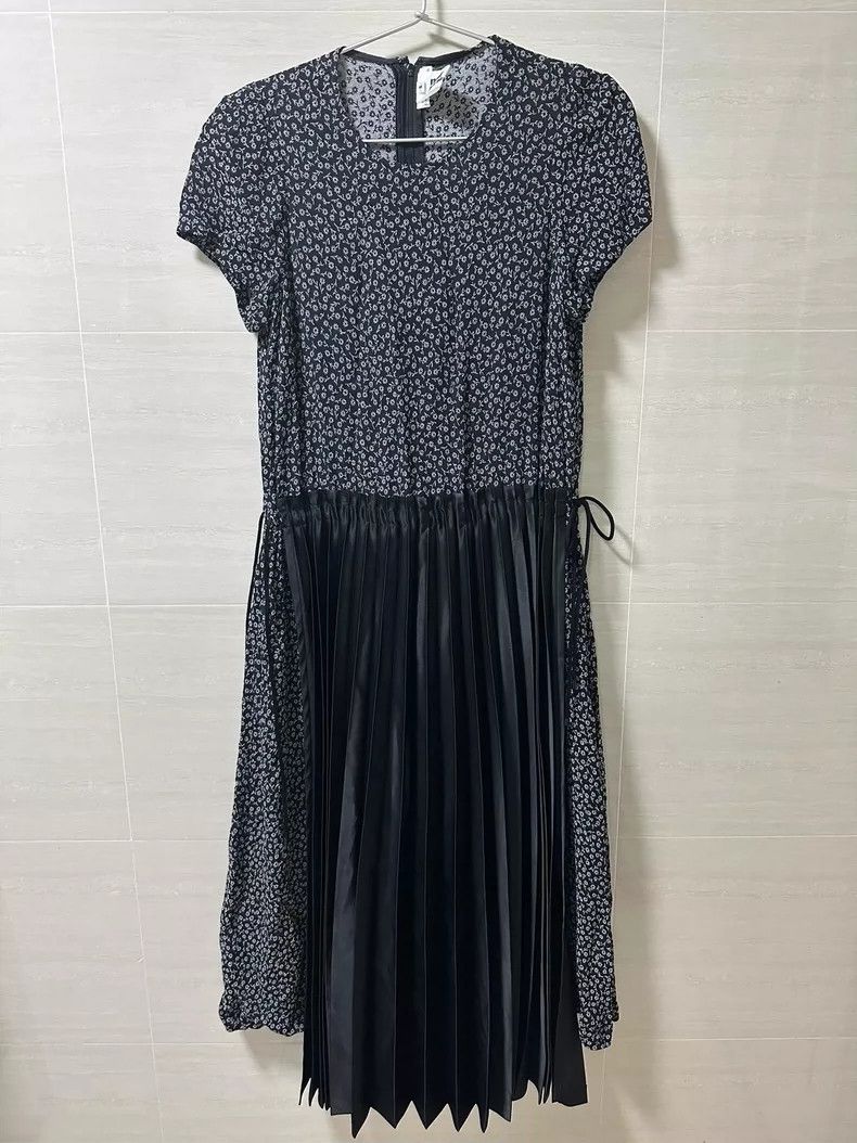 Comme des Garcons Comme Des Garcons Ninomiaki Floral Dress Pleated Size S / US 4 / IT 40 - 1 Thumbnail
