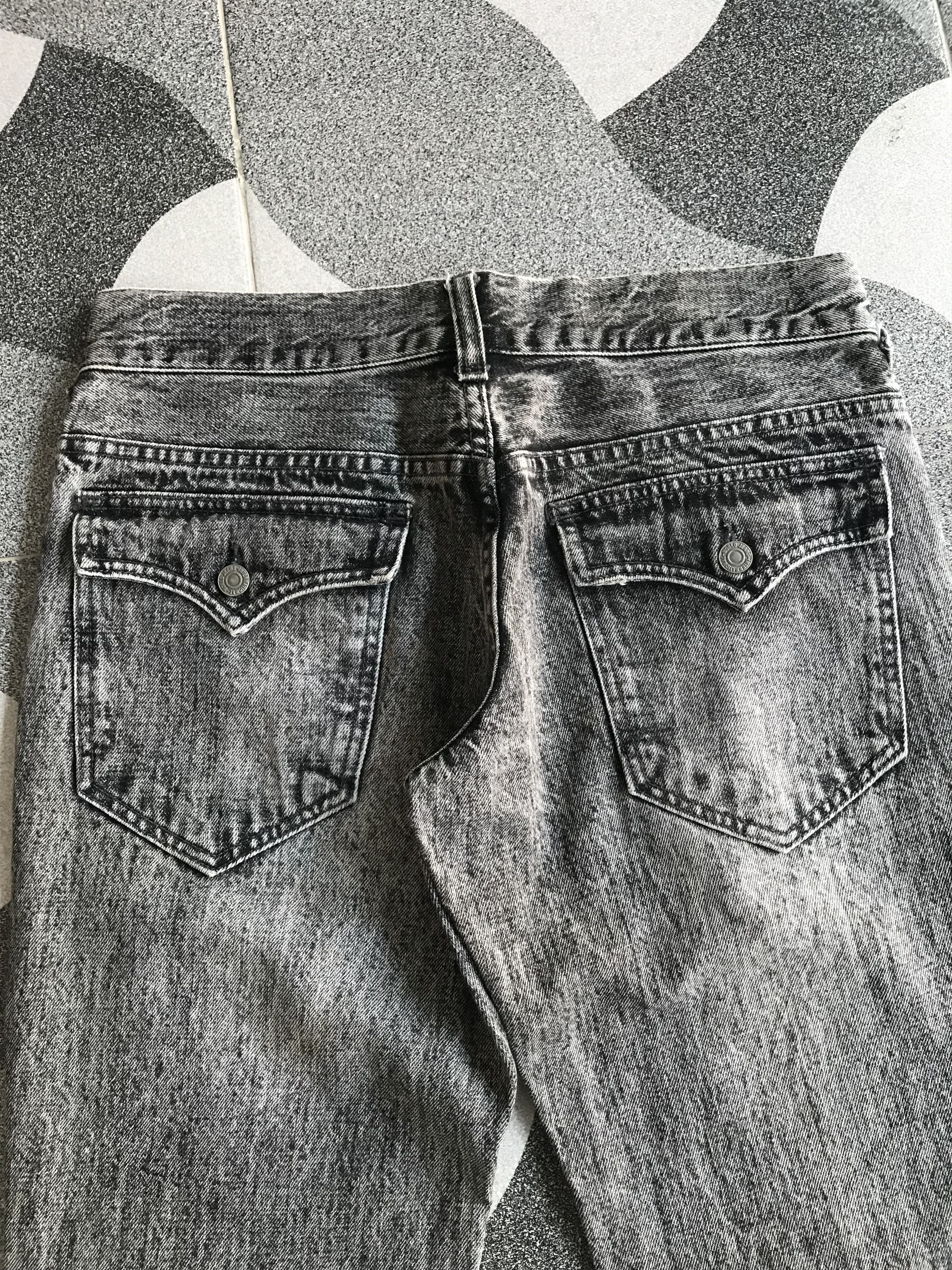 20471120 × If Six Was Nine × Japanese Brand Y2K DAILY NEWS Flared Jeans Size US 32 / EU 48 - 4 Thumbnail