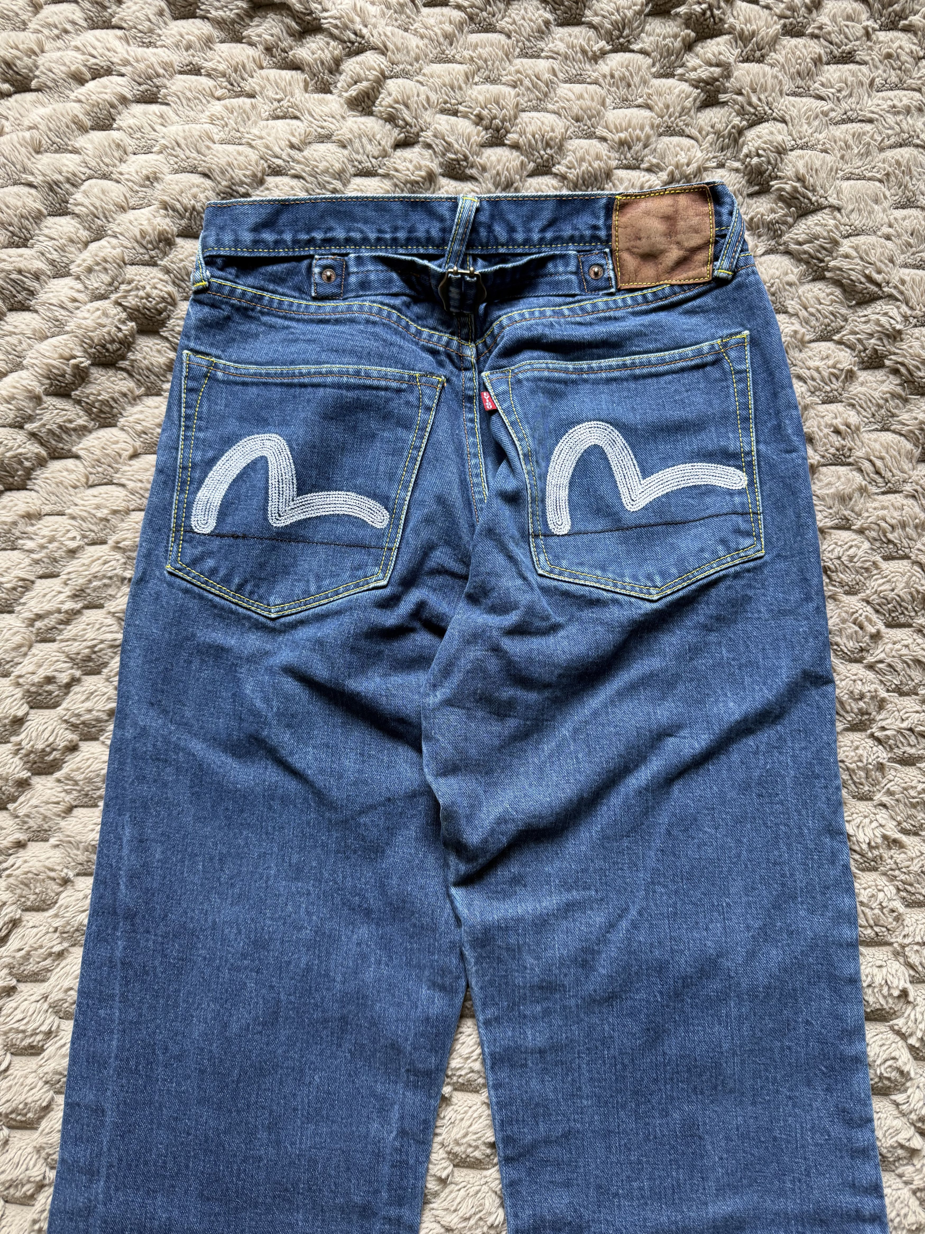 Evisu Evisu Seagull Logo Jeans Vintage Japanese Denim W32 Size 32" / US 10 / IT 46 - 4 Thumbnail