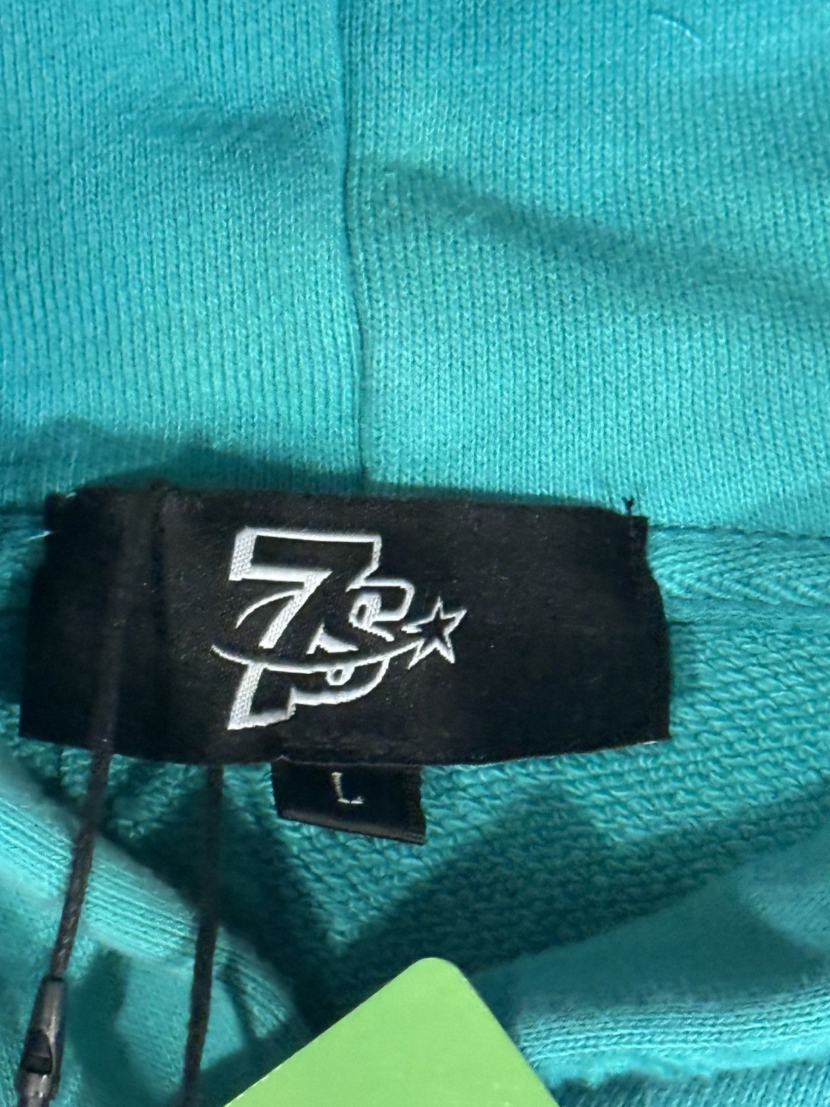 TRIPLE SEVENS Triple sevens Teal Hoodie Size US L / EU 52-54 / 3 - 4 Thumbnail