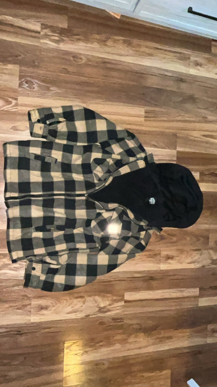 Other Flannel looking workwear jacket zipup Size US L / EU 52-54 / 3 - 1 Thumbnail