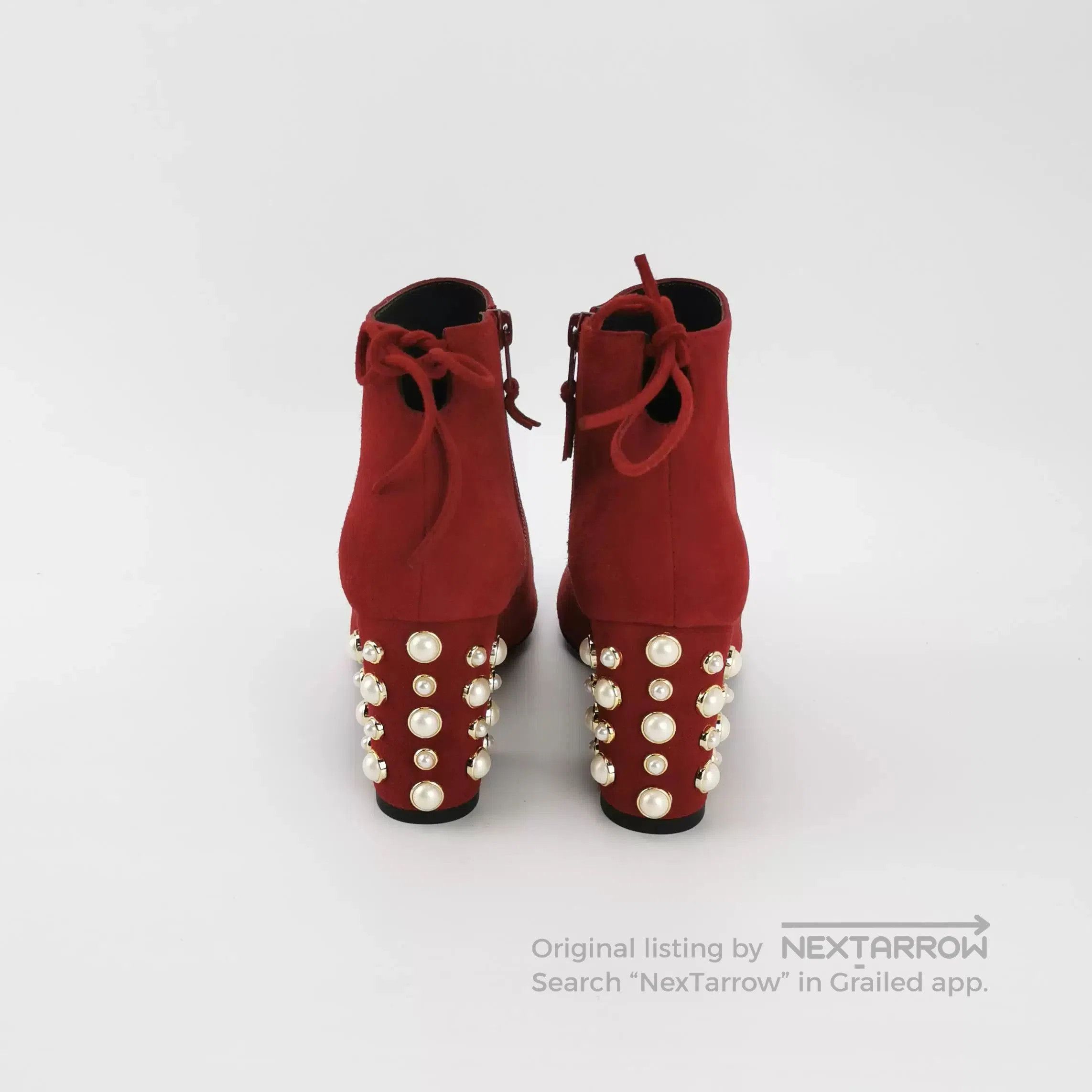 Stuart Weitzman Stuart Weitzman Suede Heel Shoes. Size US 6 / IT 36 - 4 Thumbnail