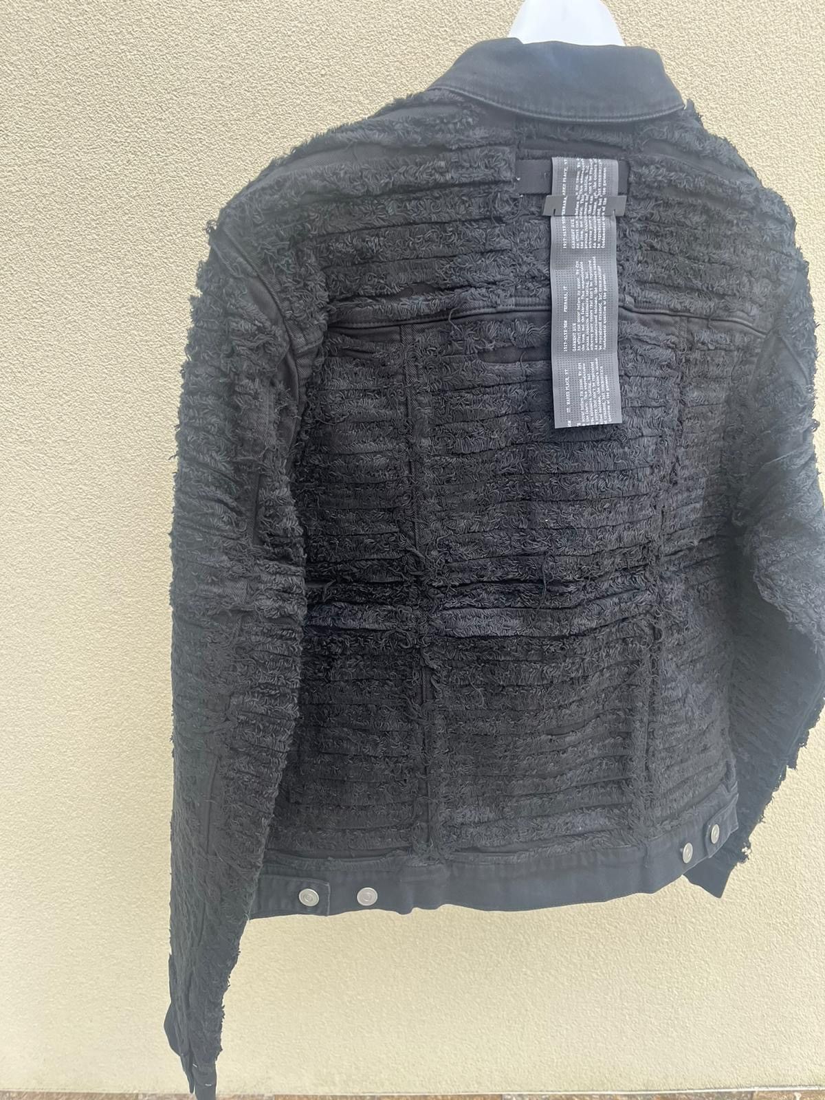 Alyx × Blackmeans Distressed Denim Jacket in Black Size US M / EU 48-50 / 2 - 20 Thumbnail