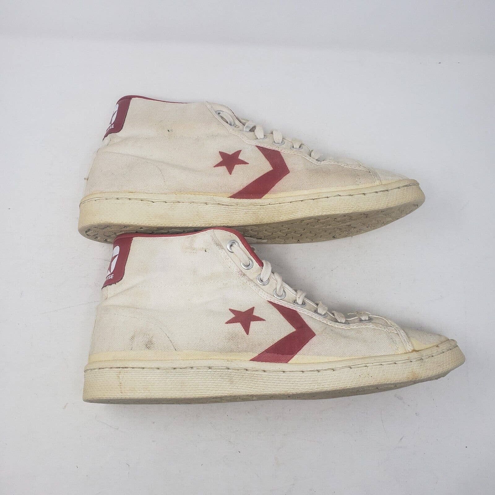 VTG Converse One Star Dr J Basketball Hi Tops Sneakers Shoes