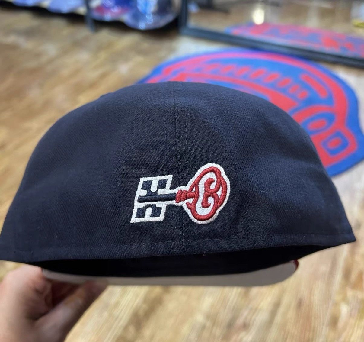 New Era New Era Flat Brim Baseball Cap J32 Size ONE SIZE - 3 Thumbnail