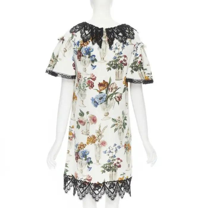 Dolce & Gabbana o1y0825 Mini Dress in Multicolor Size XS / US 0-2 / IT 36-38 - 4 Thumbnail