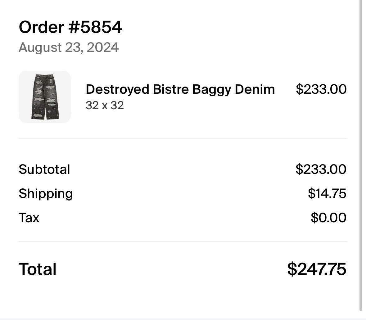 Japanese Brand DISCONTD Destroyed Bistre Denim Size US 32 / EU 48 - 3 Thumbnail