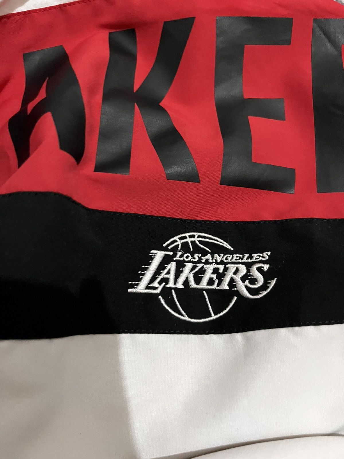 NBA Vintage Los Angeles Lakers HalfZip Windbreaker Jacket Size US XL / EU 56 / 4 - 7 Thumbnail