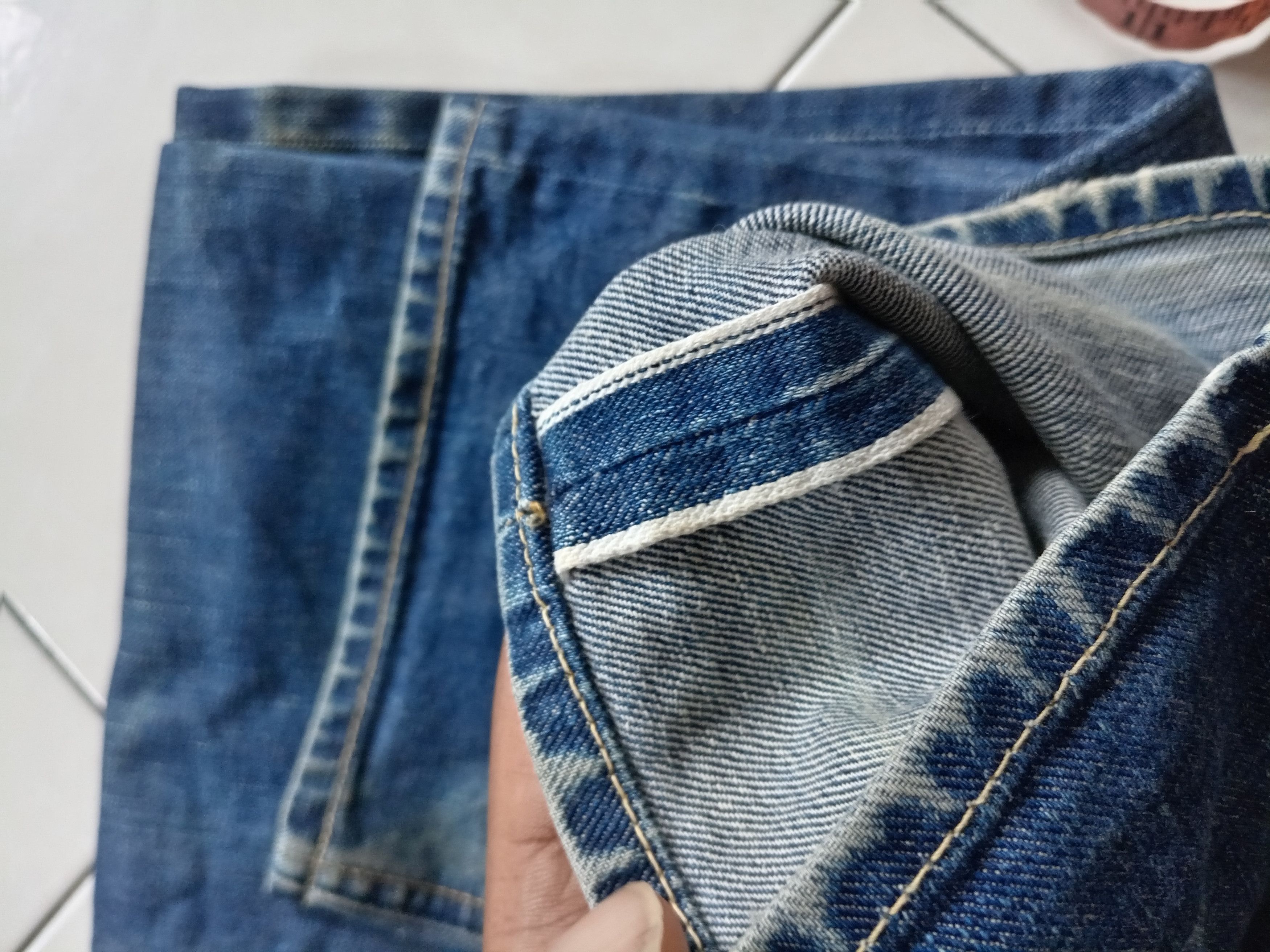 Sugar Cane Vintage sugar cane jeans distressed rare Size US 31 - 4 Thumbnail