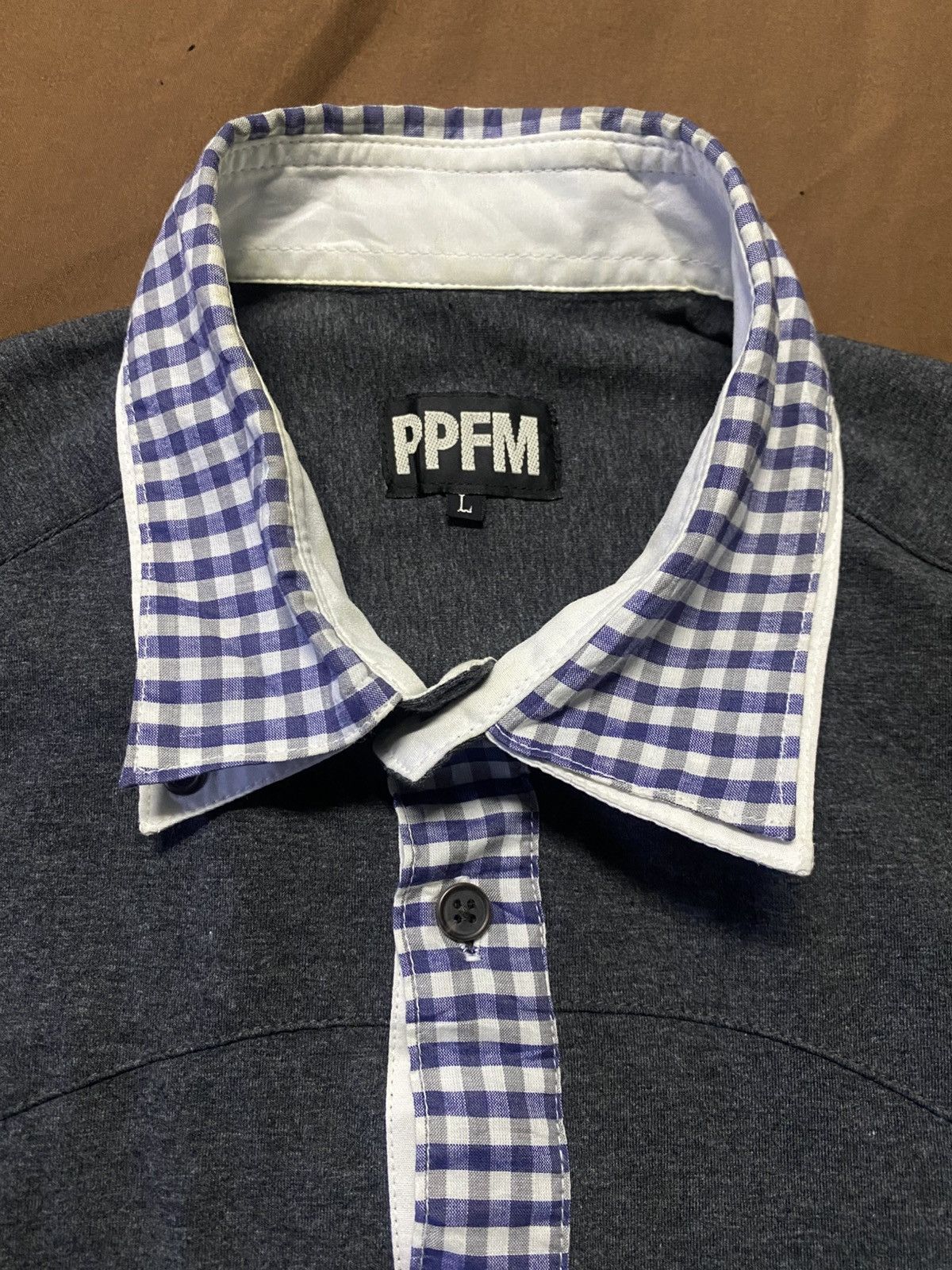 PPFM ❗️OFFER❗️PPFM Double Collar Eastern Rock Shirt Size US L / EU 52-54 / 3 - 6 Thumbnail