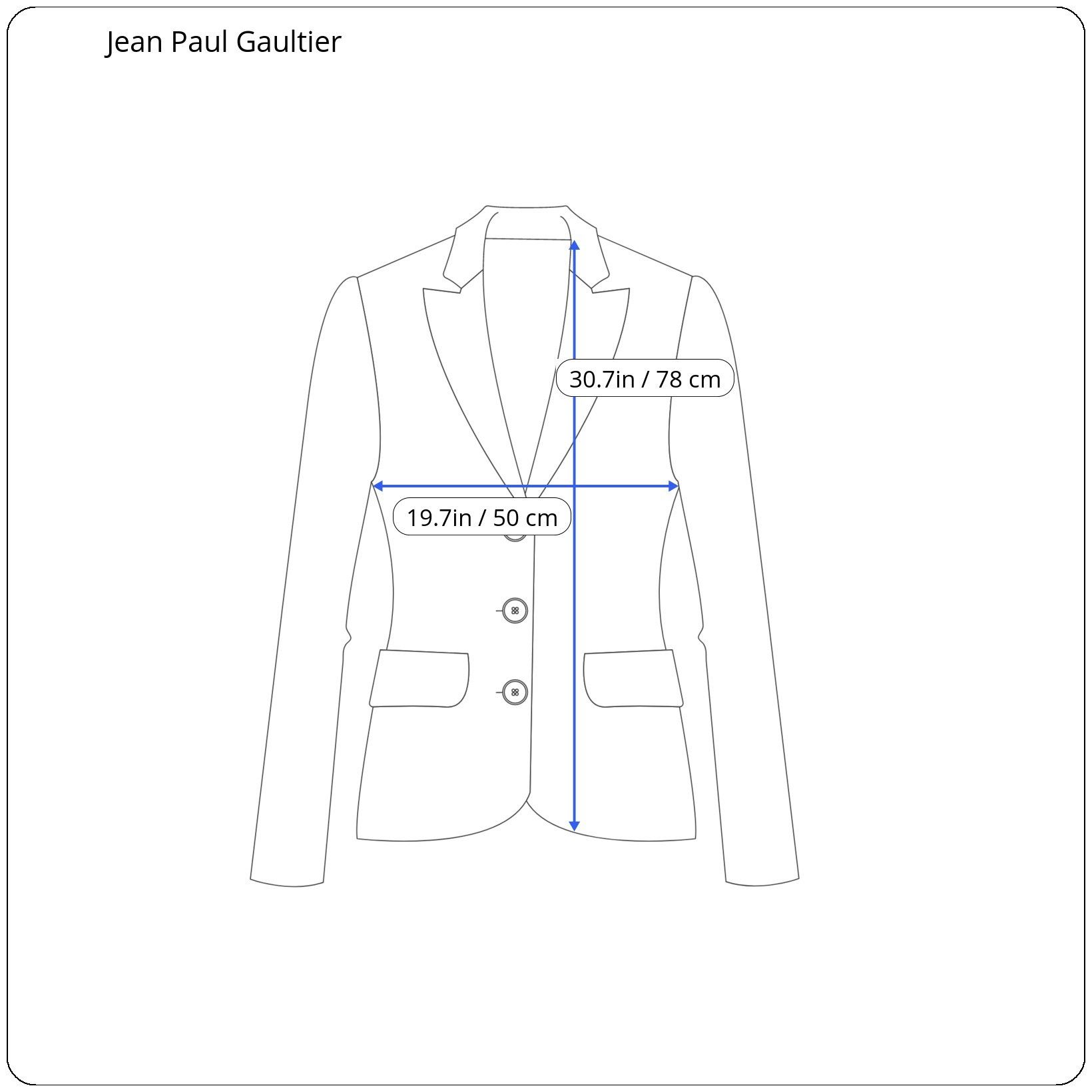 Jean Paul Gaultier ⚡️QUICK SALE⚡️1980's Jean Paul Gaultier Brown Blazer Coat Size M / US 6-8 / IT 42-44 - 13 Thumbnail
