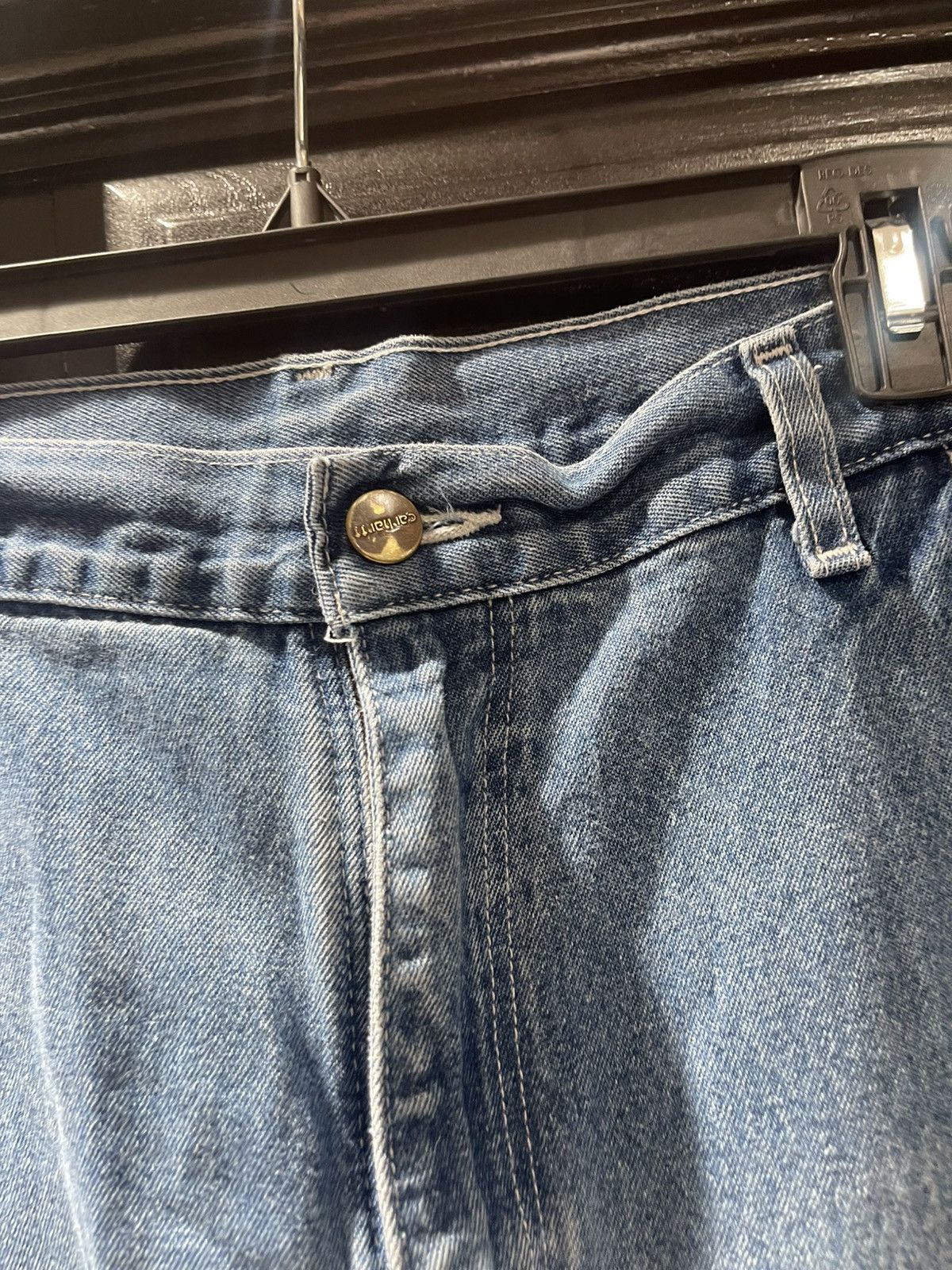 Carhartt Carhartt Jeans Mens 36x30 Original Fit Dungaree Workwear Size US 36 / EU 52 - 2 Thumbnail
