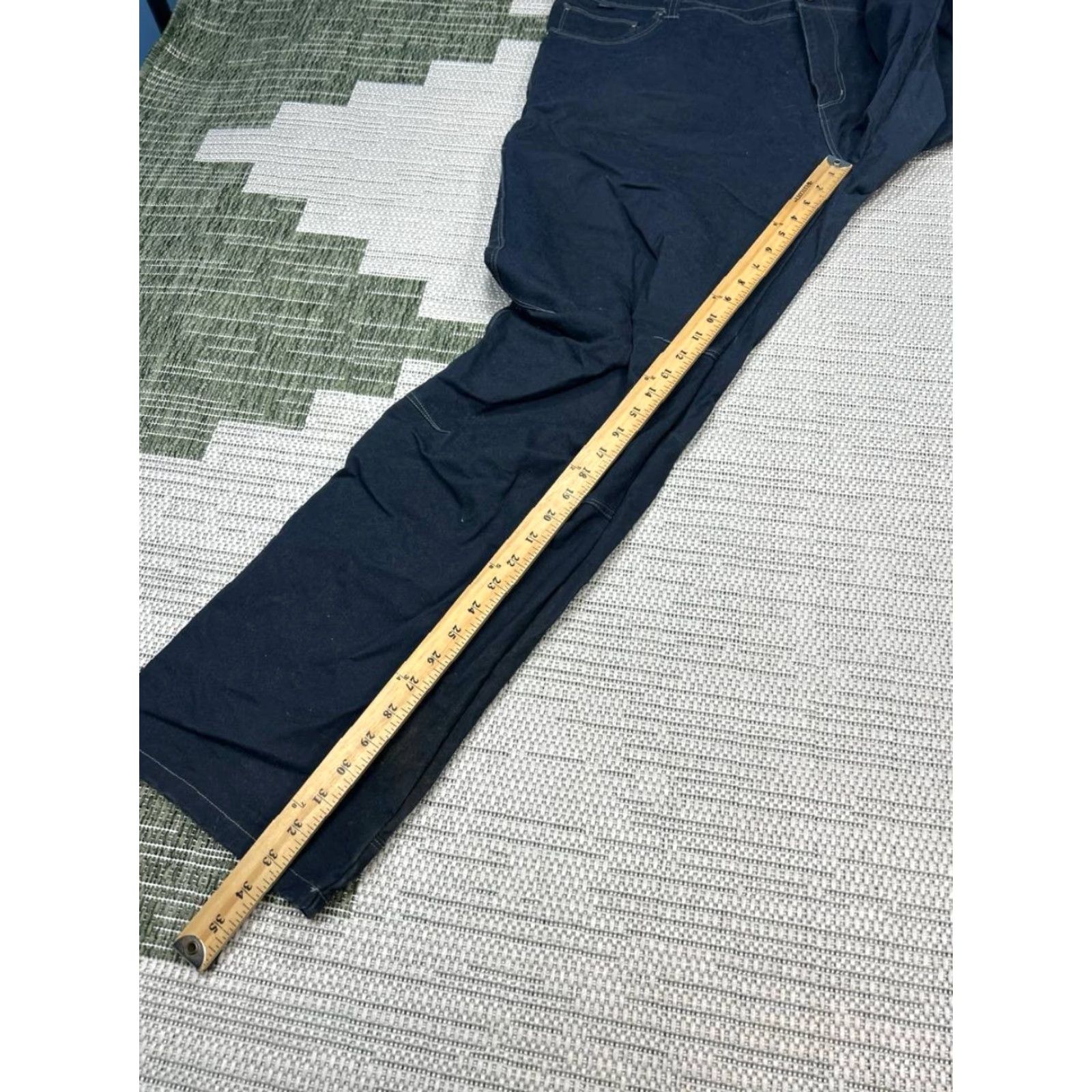 Born Kuhl Crag Series Pants Mens Blue Logo Cotton Stretch 42 Regular Straight 5-Pocket Design Vintage: No Size US 42 / EU 58 - 5 Thumbnail